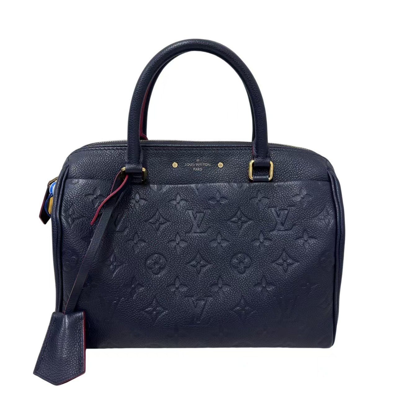 Speedy leather handbag