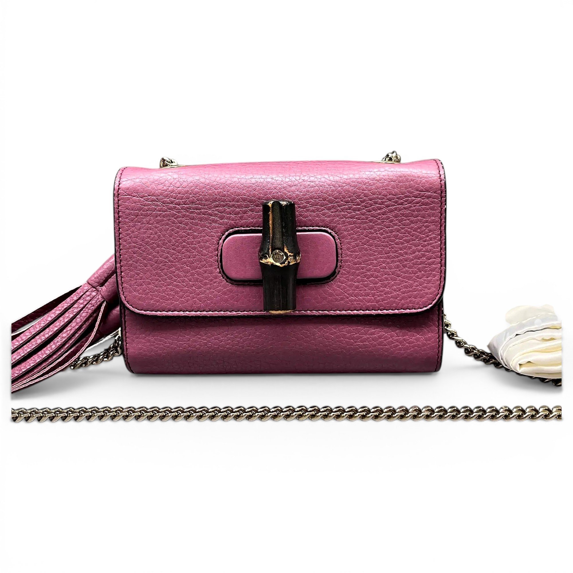 Miss Bamboo leather handbag