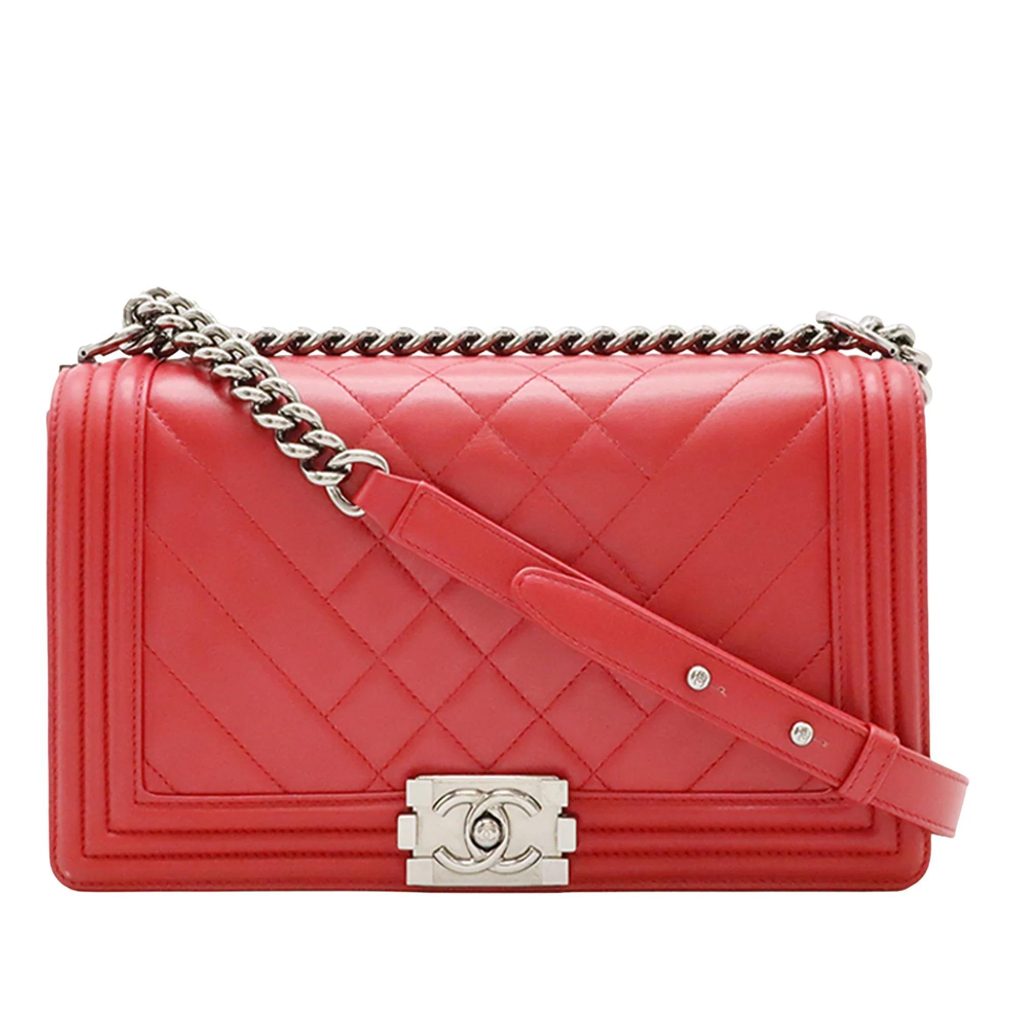 Boy leather crossbody bag