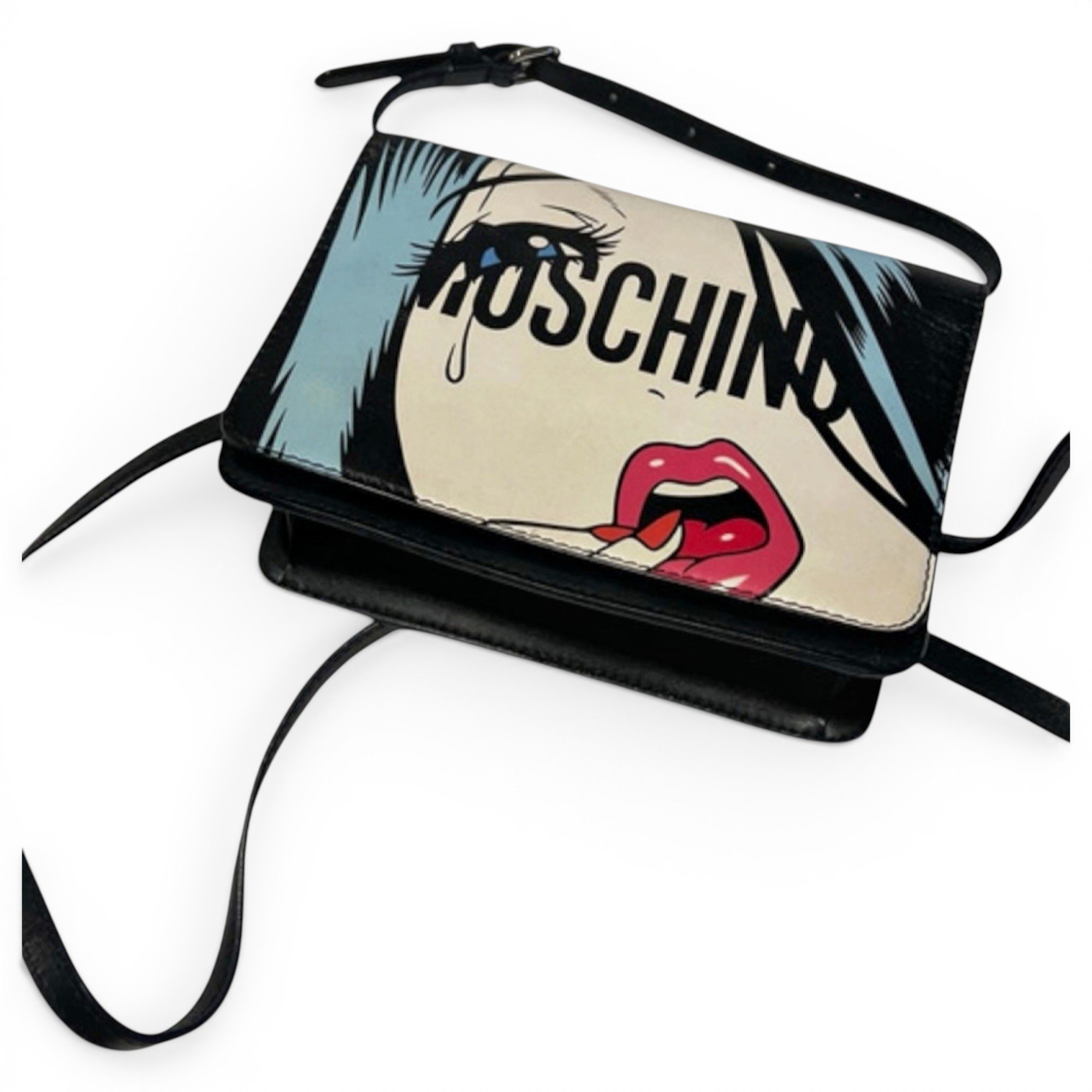 Leather crossbody bag