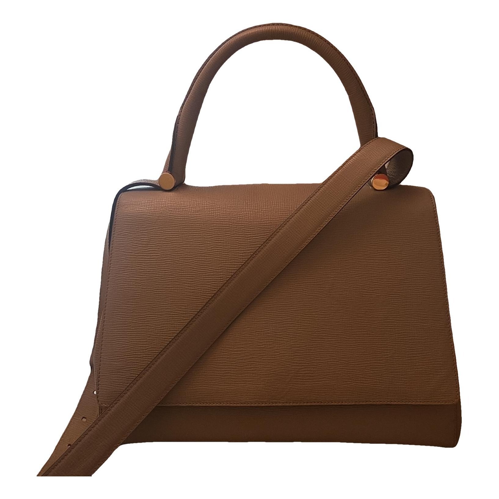 Leather satchel