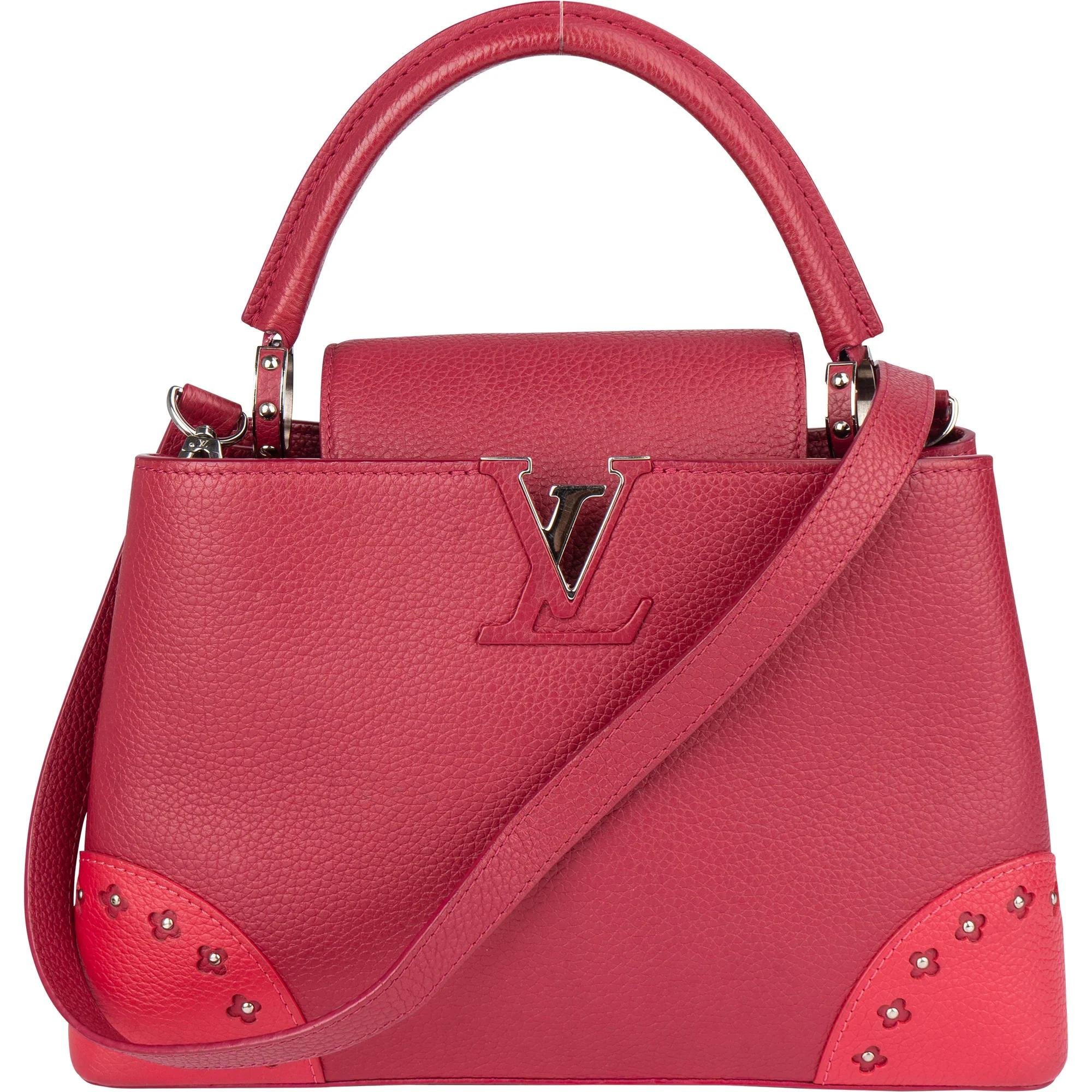 Capucines leather handbag