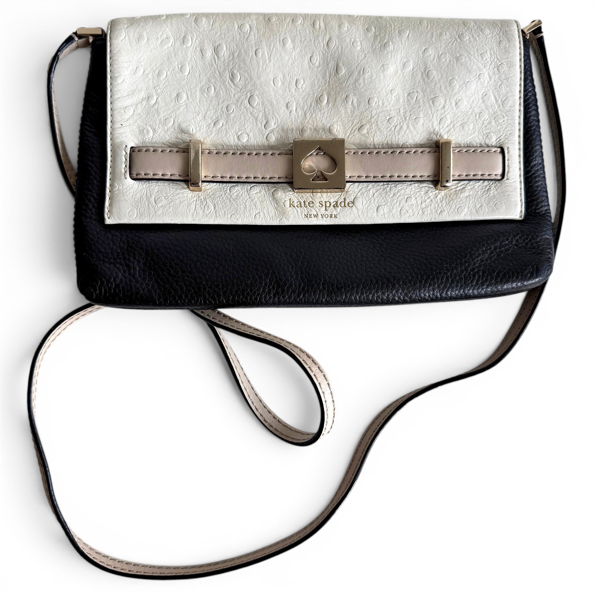 Leather crossbody bag