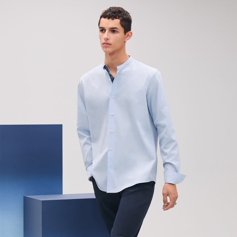 Coup double straight cut shirt