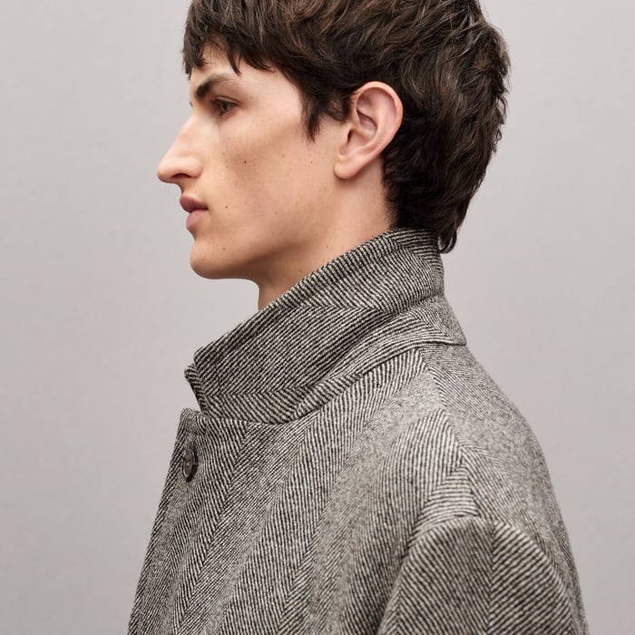 Corde Pierre Nouveau Volume Cashmere Coat