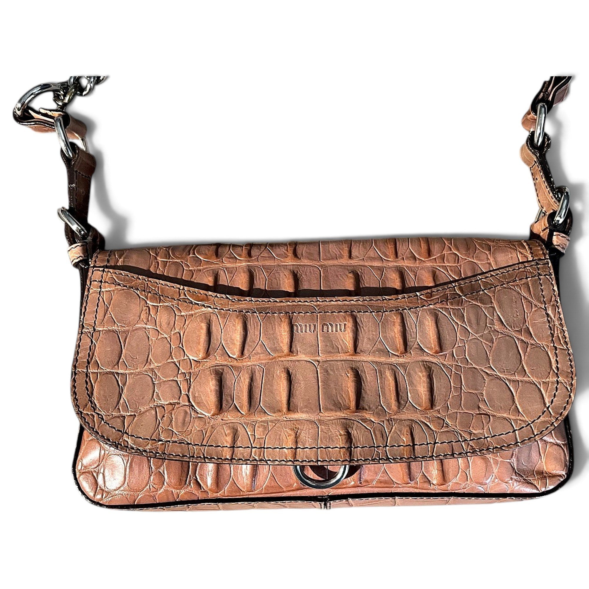Leather handbag