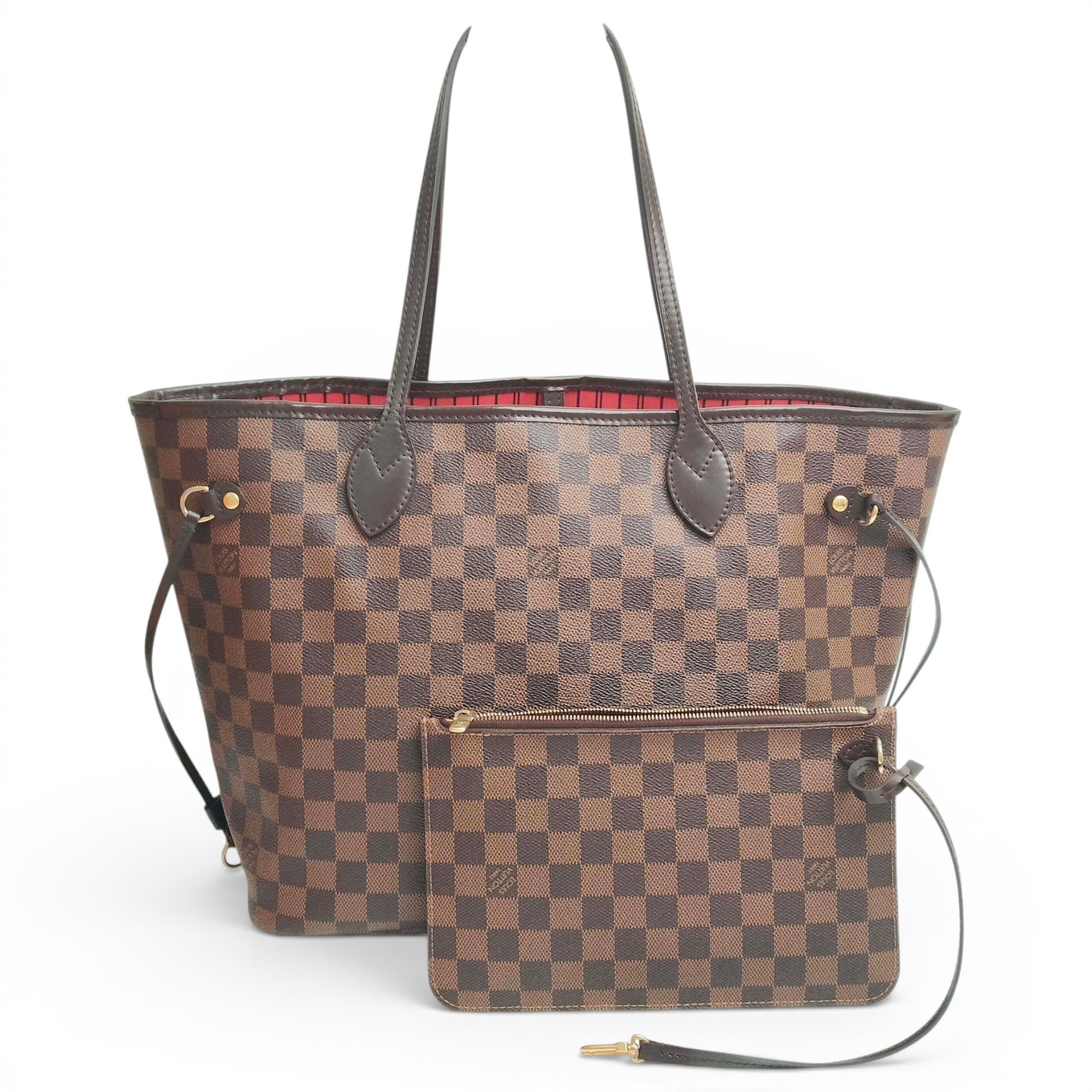 Neverfull leather handbag