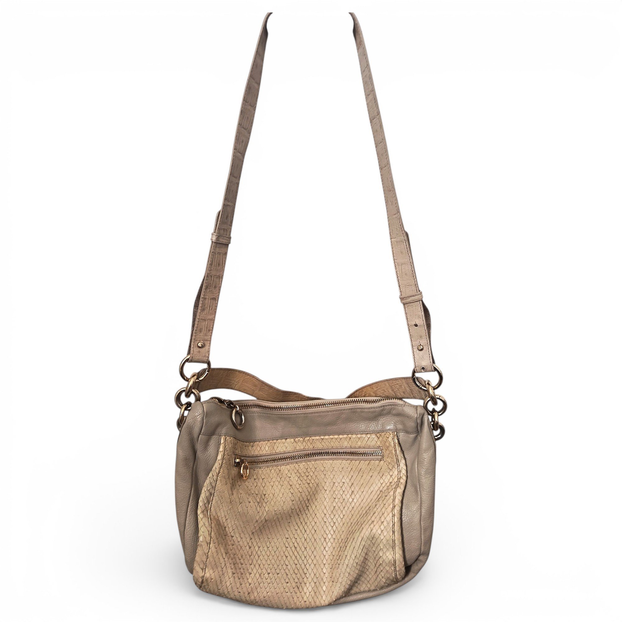 Leather crossbody bag