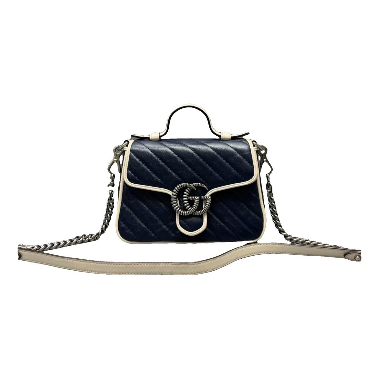 GG Marmont Flap leather crossbody bag