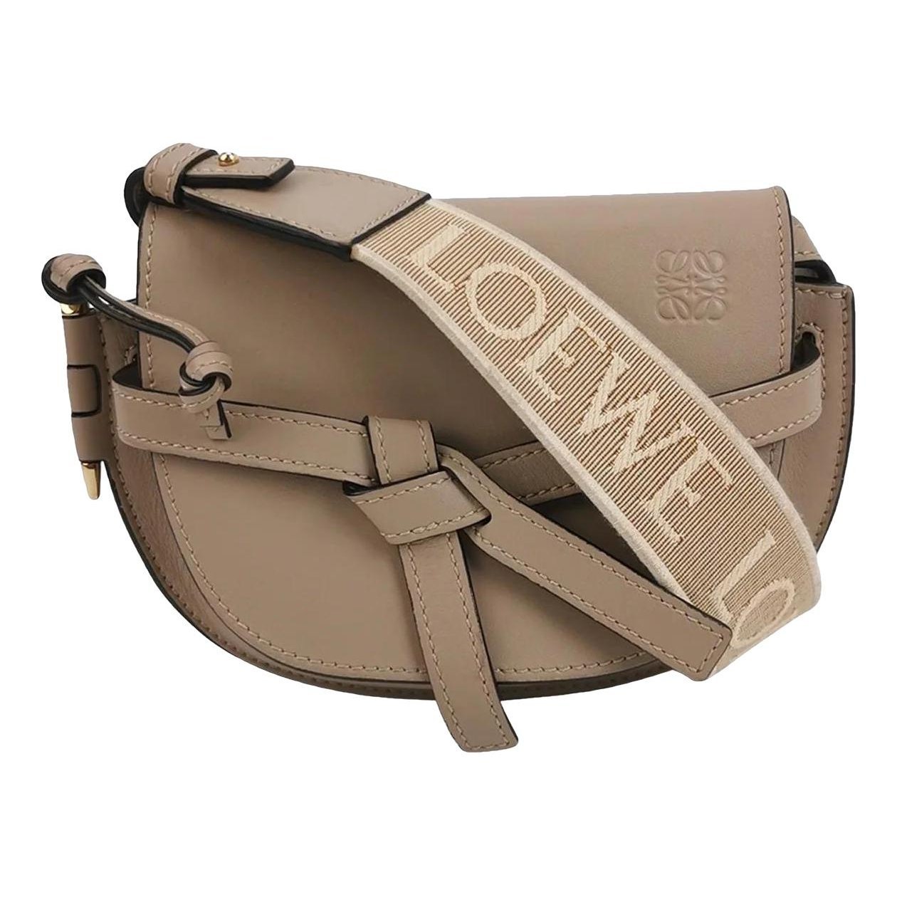 Gate leather crossbody bag