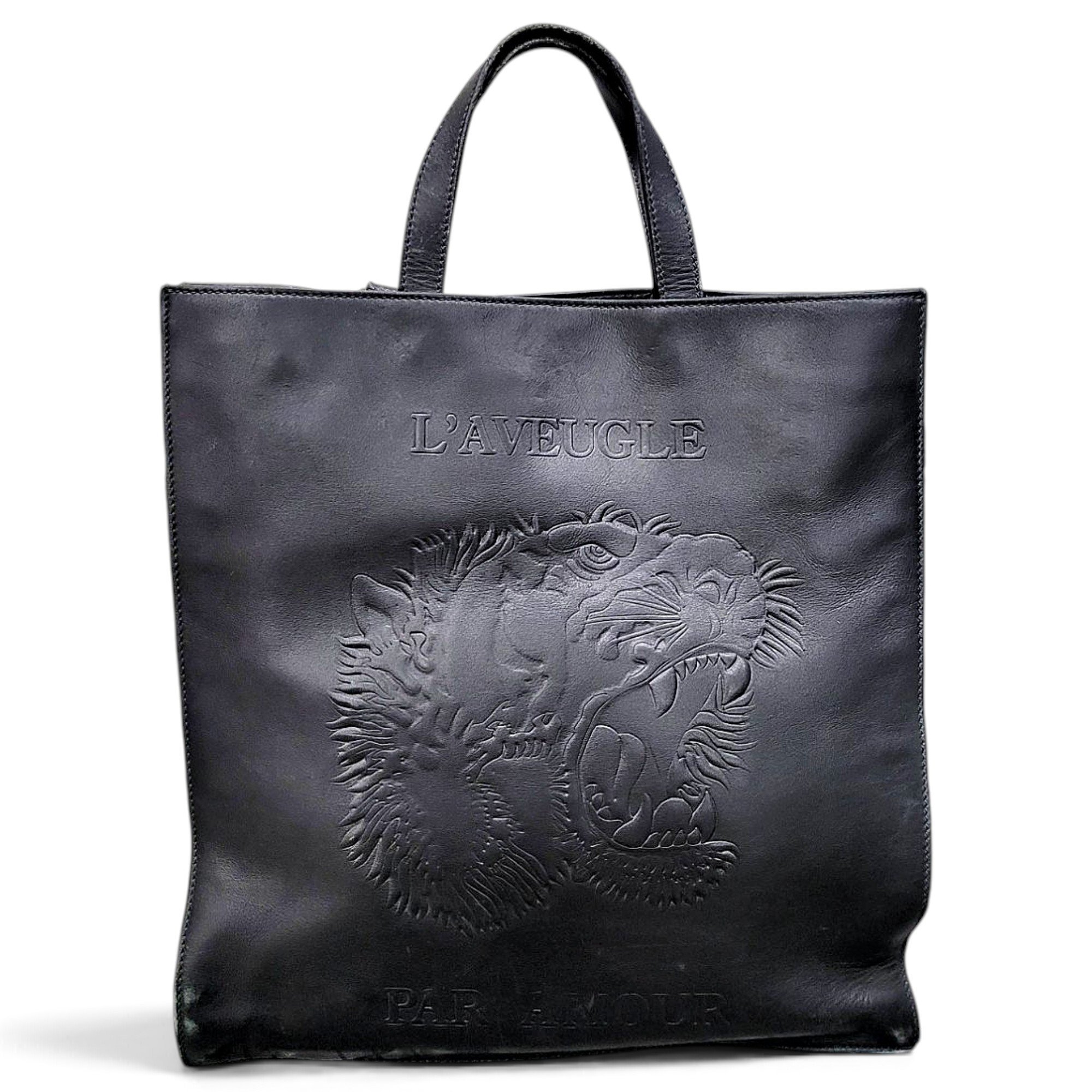 Bestiary tote leather tote