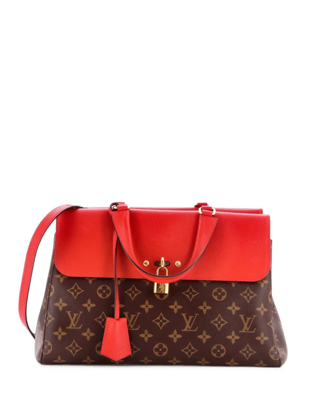 Venus Handbag Monogram Canvas and Leather satchel