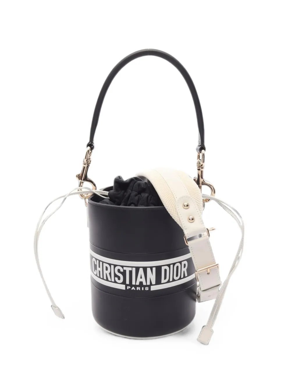 2010s micro Vibe leather bucket bag