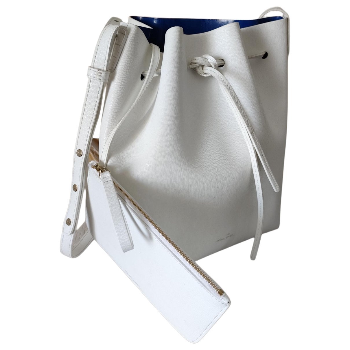 Mansur Gavriel Bucket leather crossbody bag