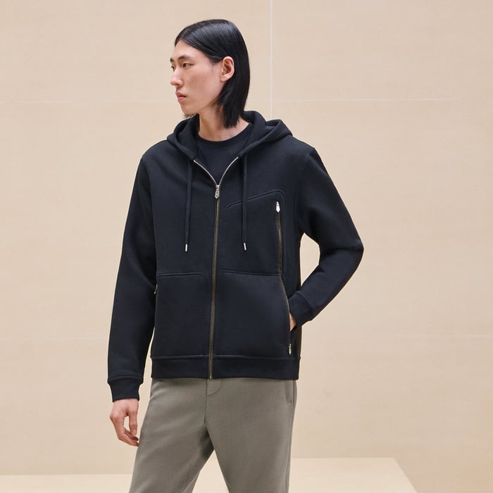 Marine Sport Capsule Zipped Hooded Sweater