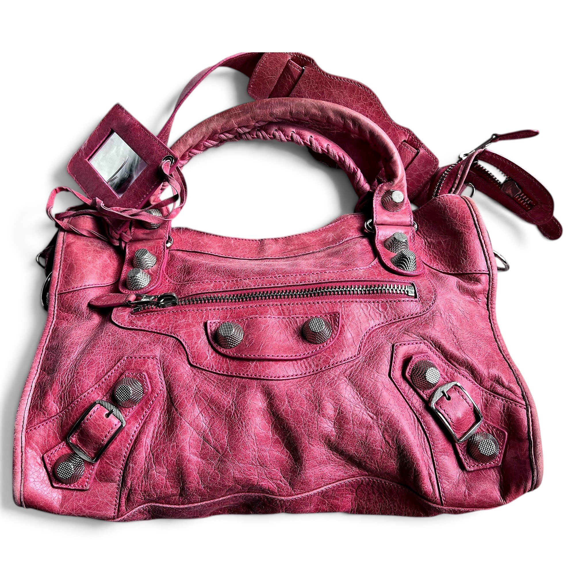 Le Cagole leather handbag