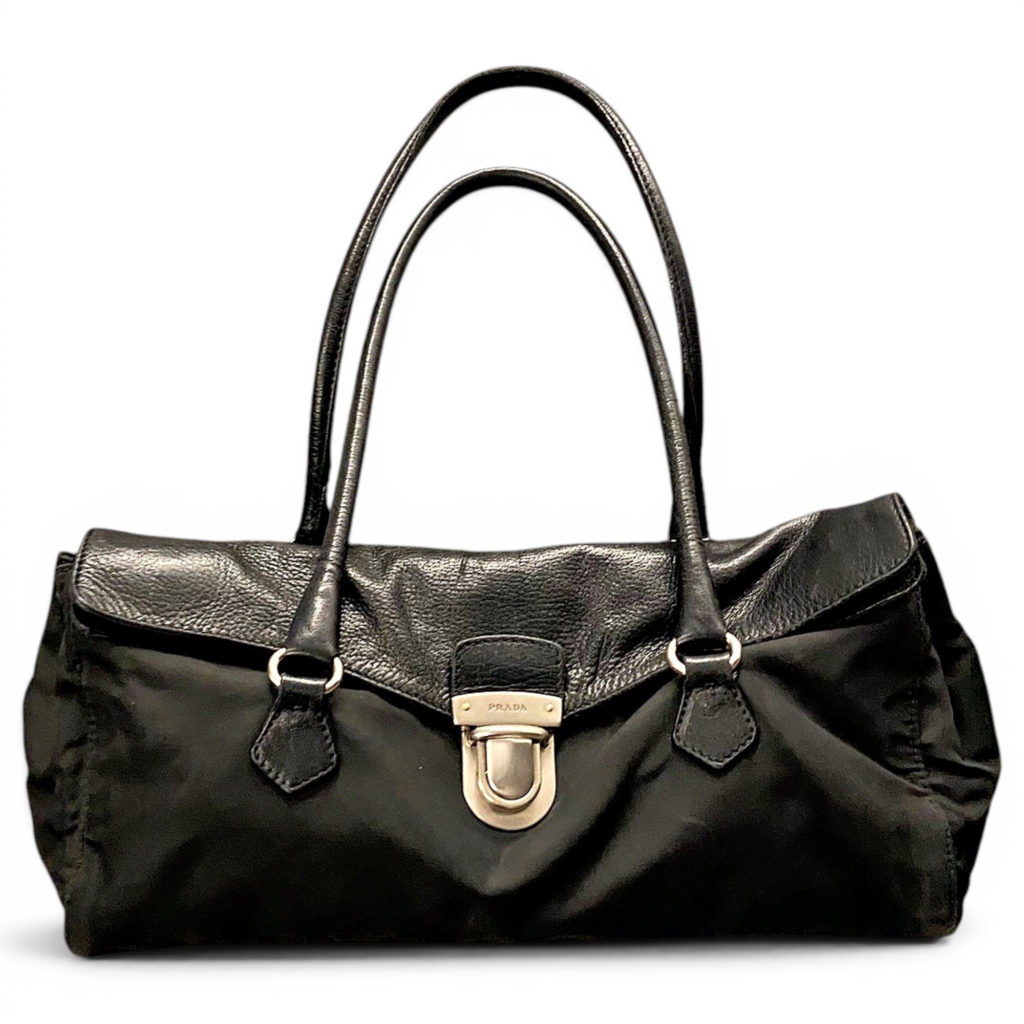 Moon leather handbag