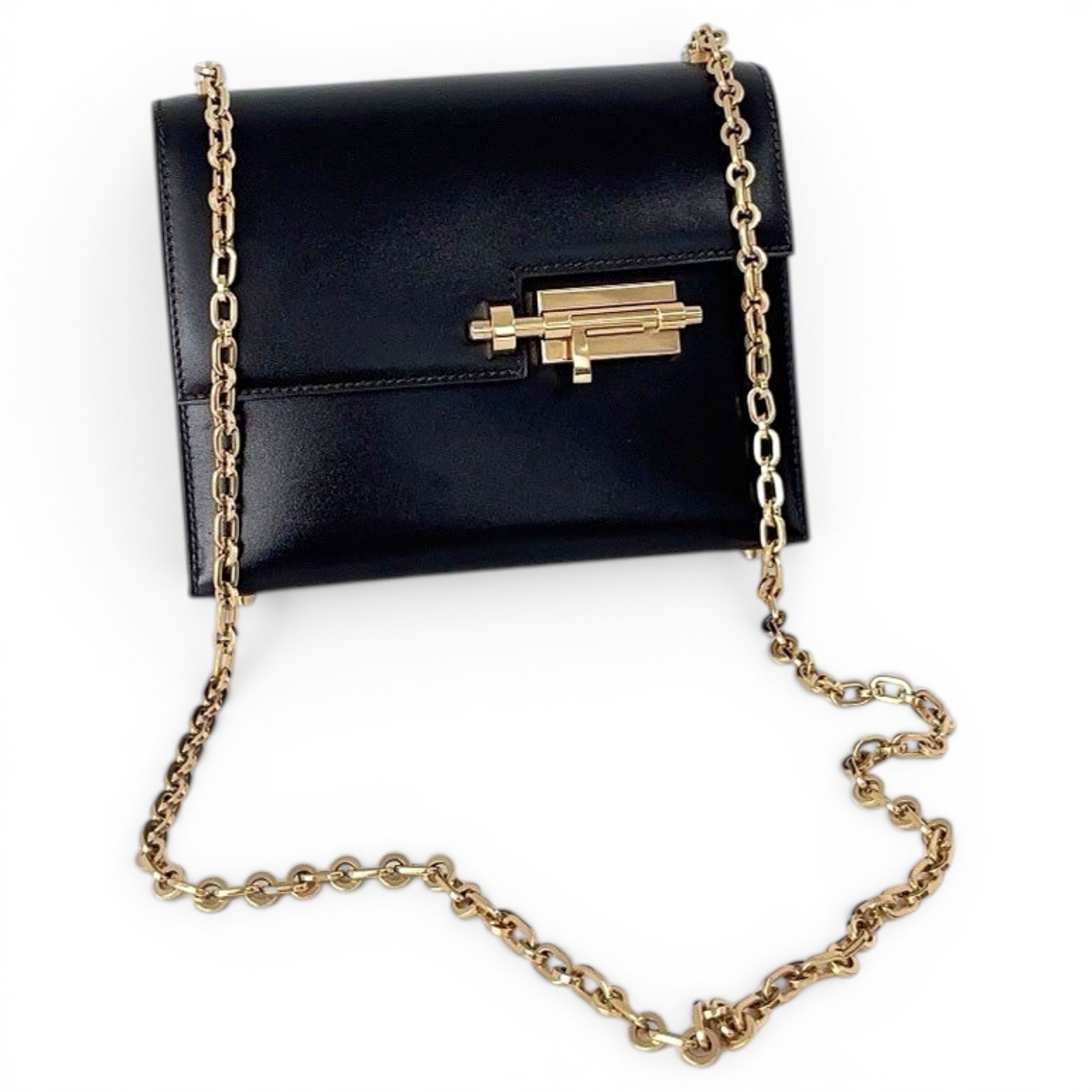 Verrou Mini leather handbag