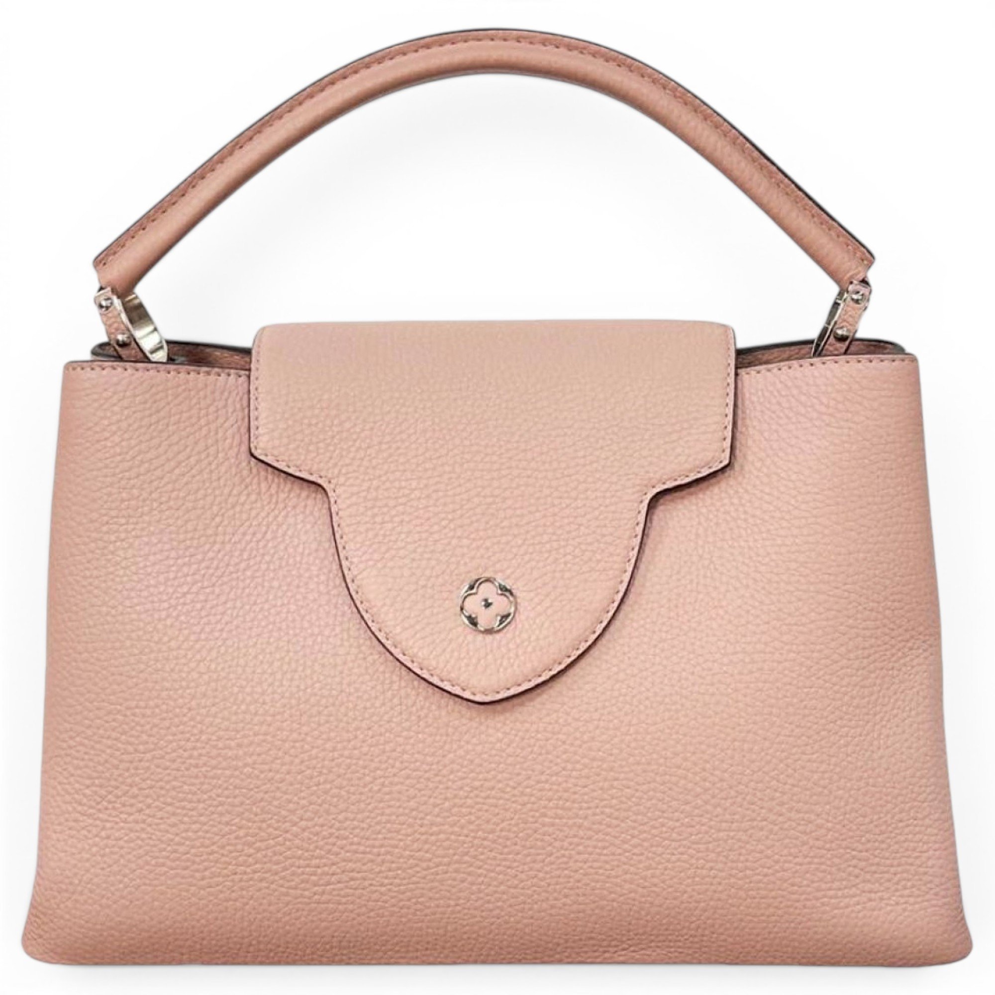 Capucines leather handbag