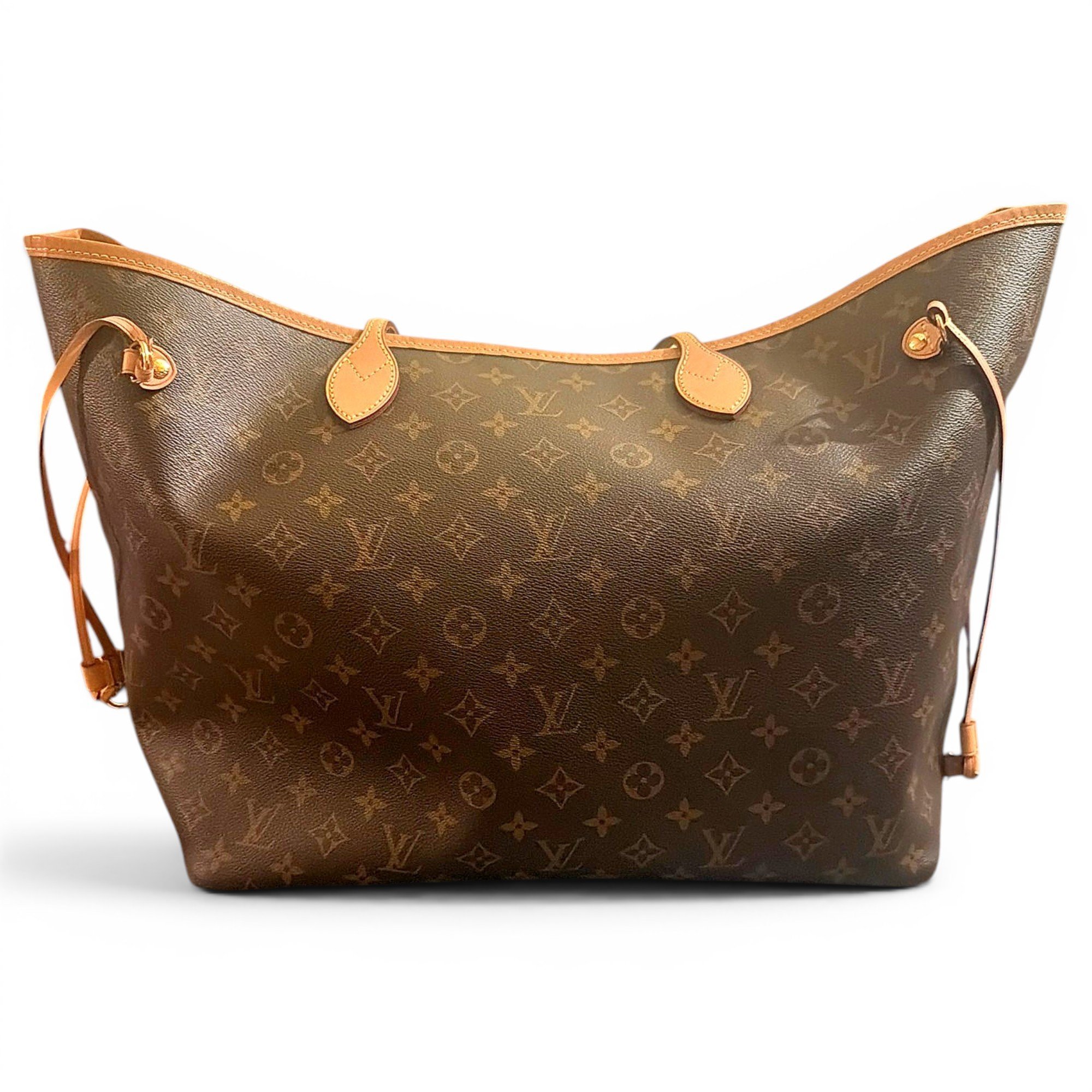 Neverfull leather tote
