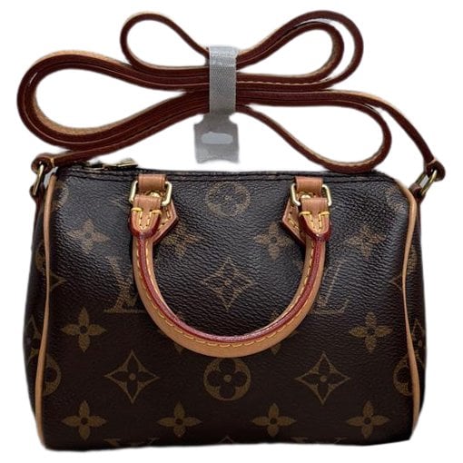 Nano Speedy / Mini HL leather handbag