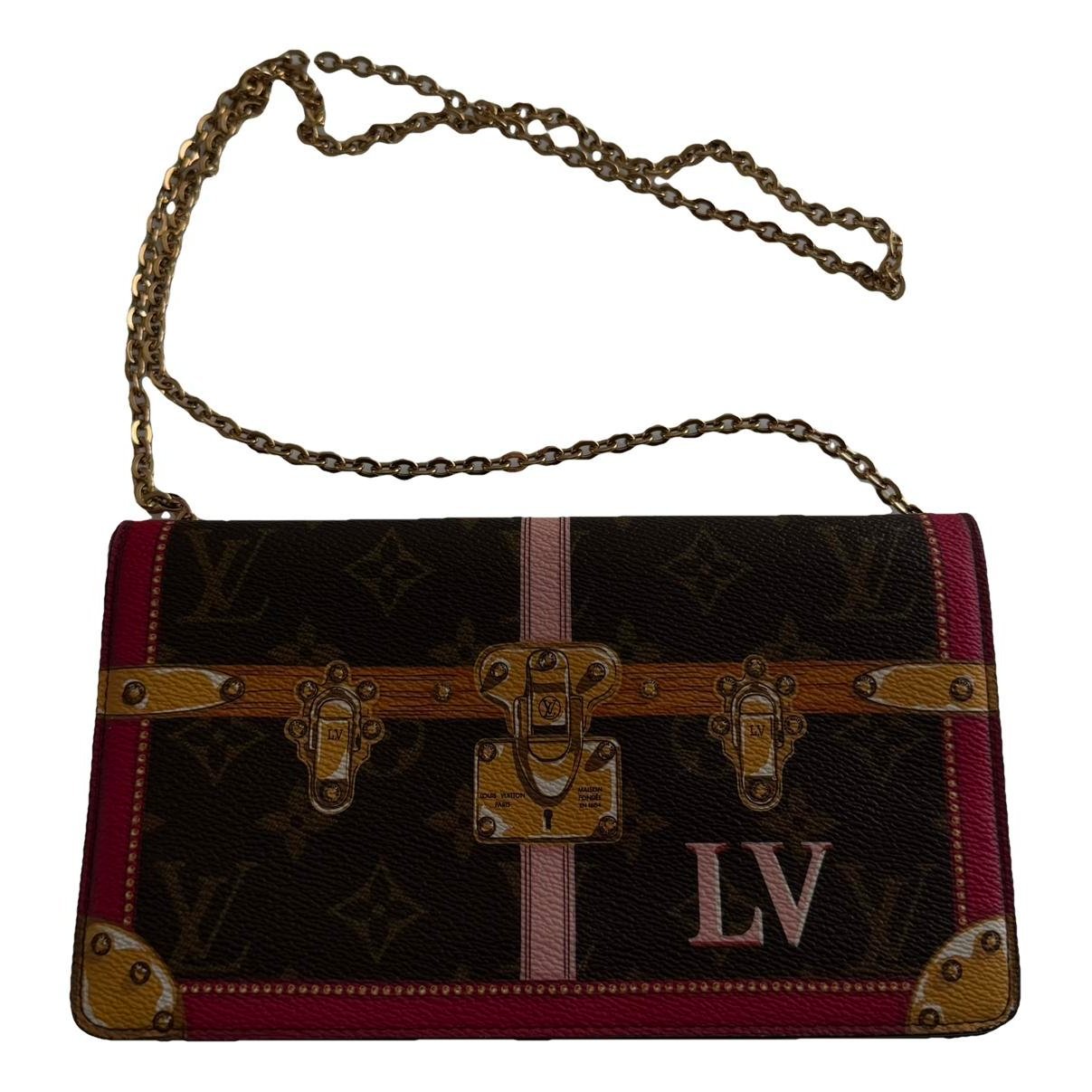 Weekend leather clutch bag
