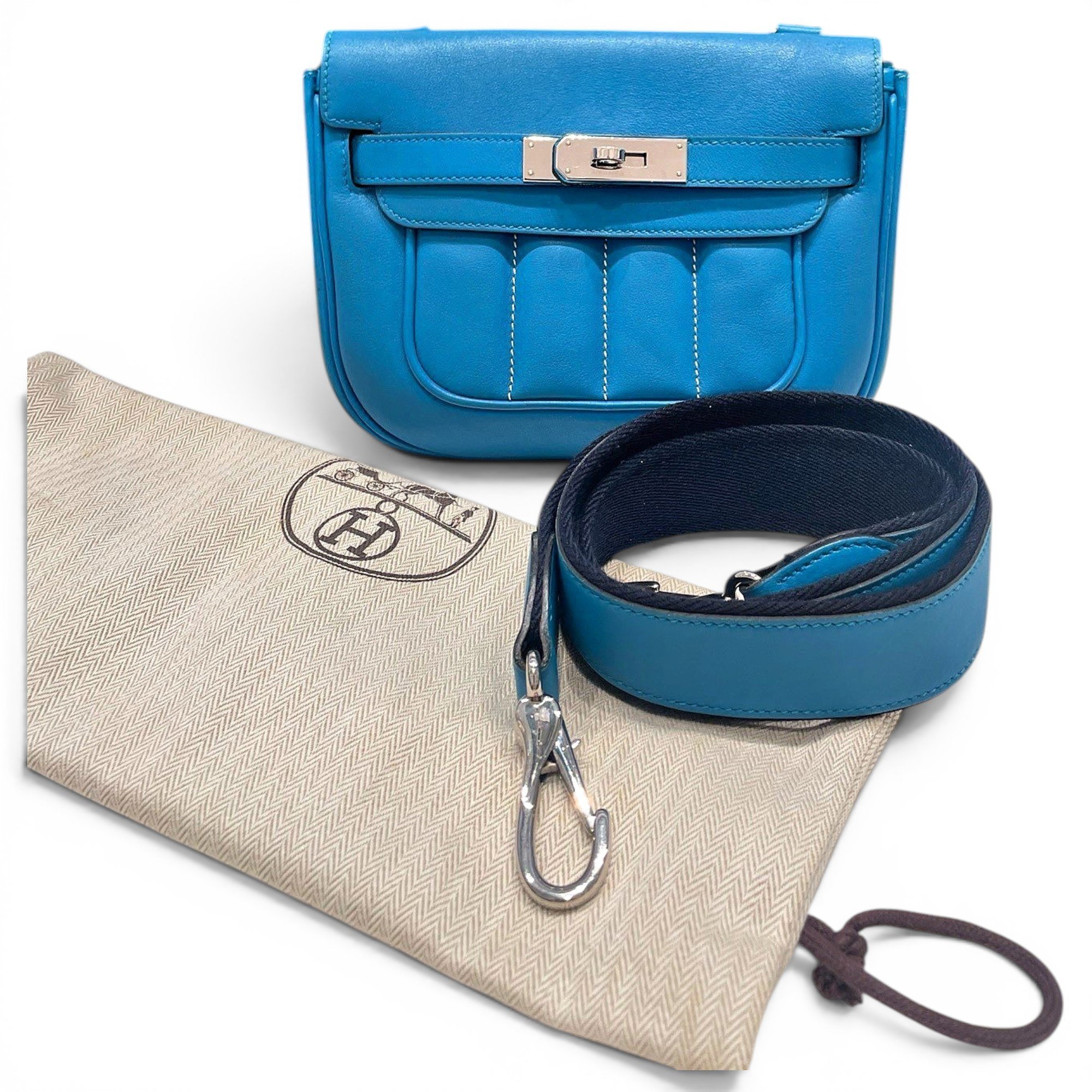 Berline leather handbag