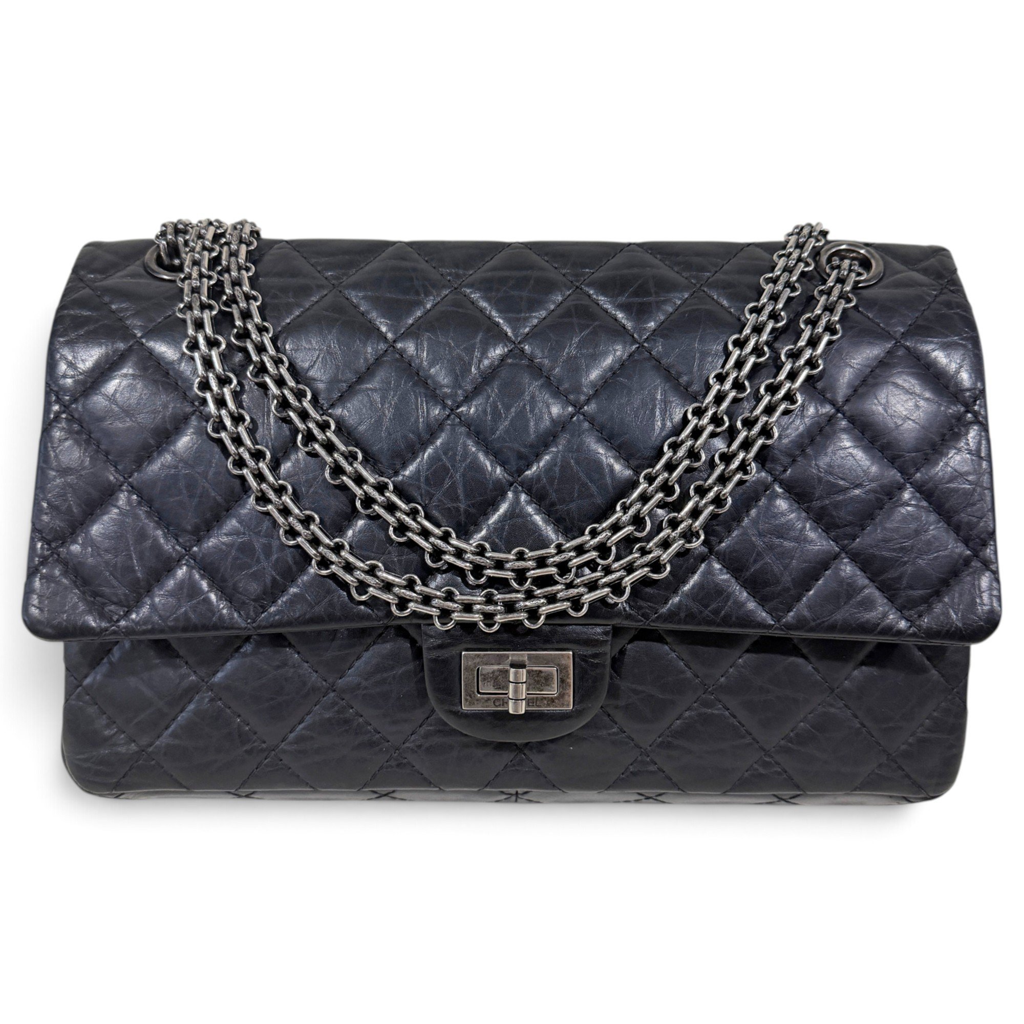 2.55 leather handbag