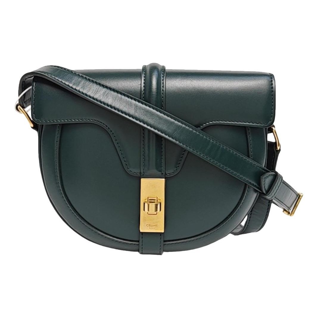 SAC 16 BESACE leather handbag