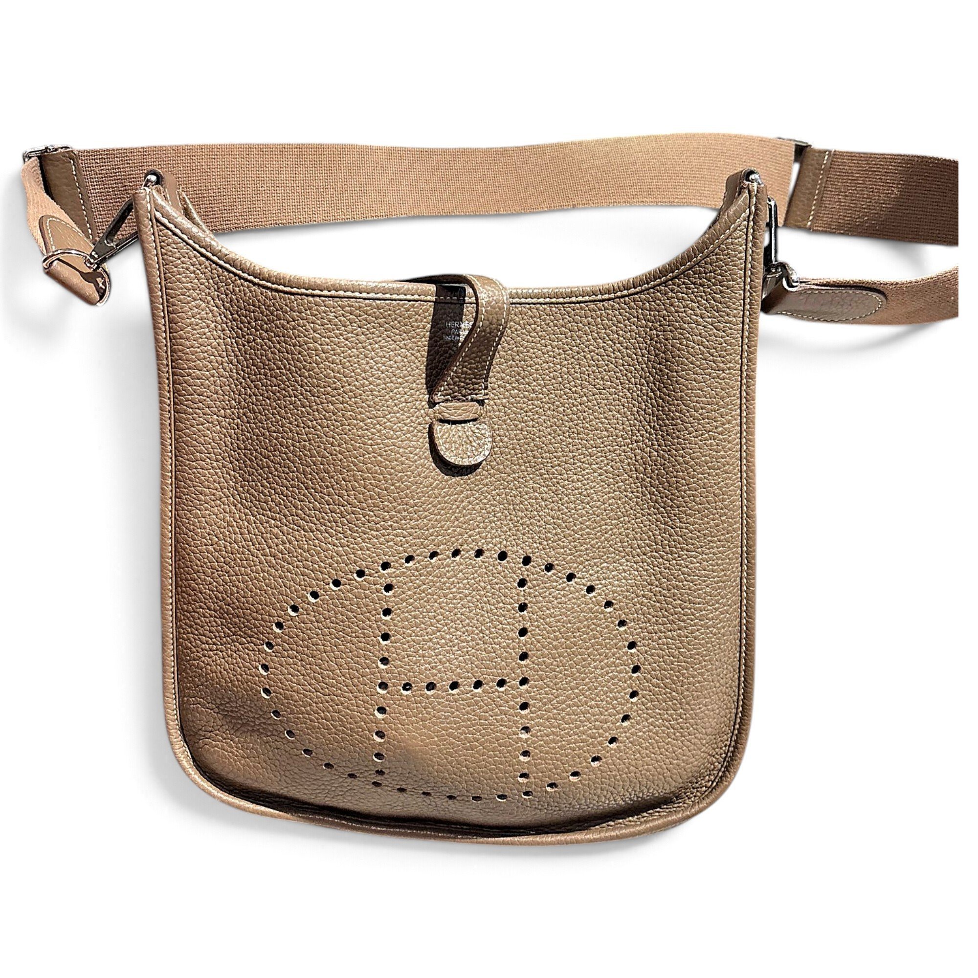 Evelyne leather crossbody bag
