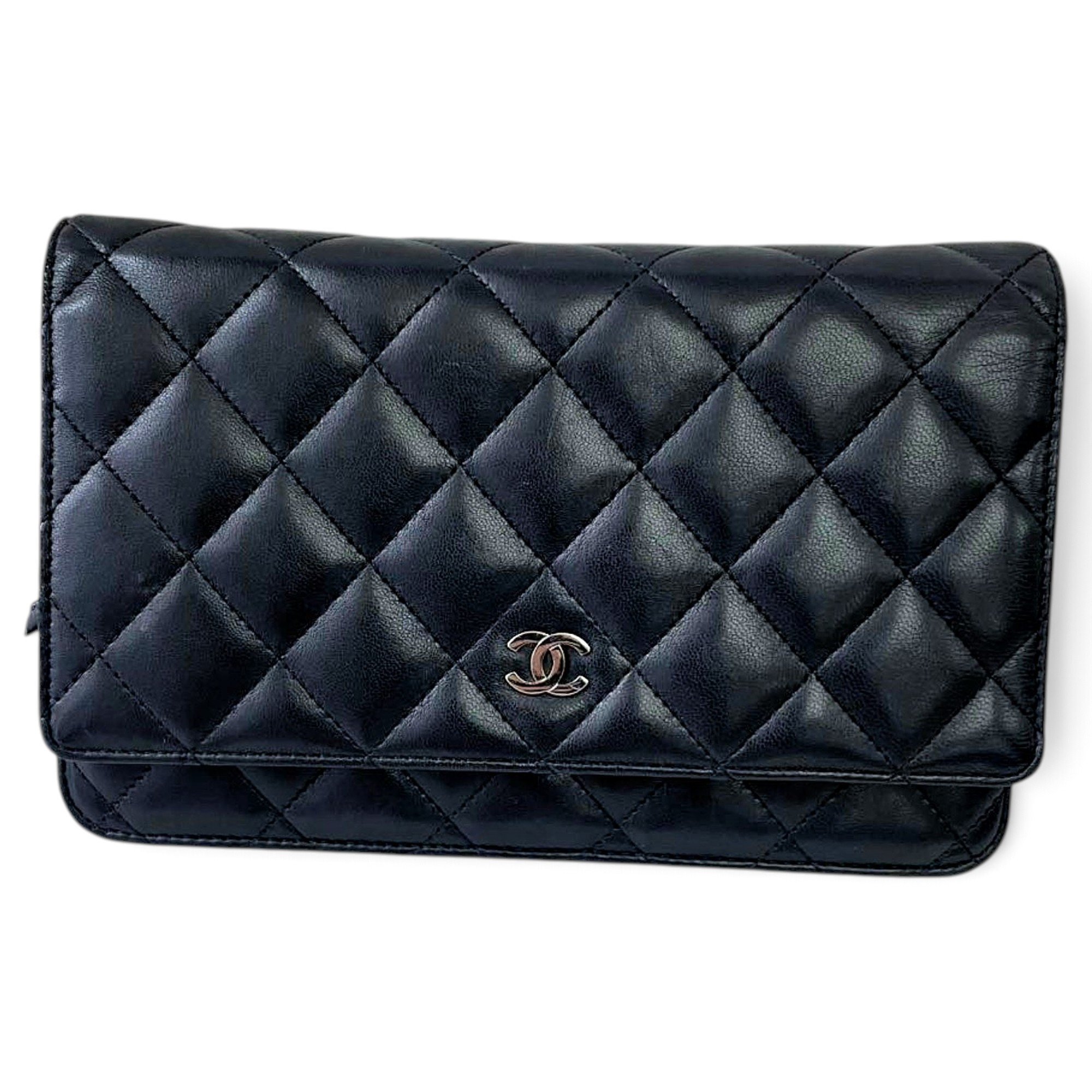 Wallet On Chain Timeless/Classique leather crossbody bag