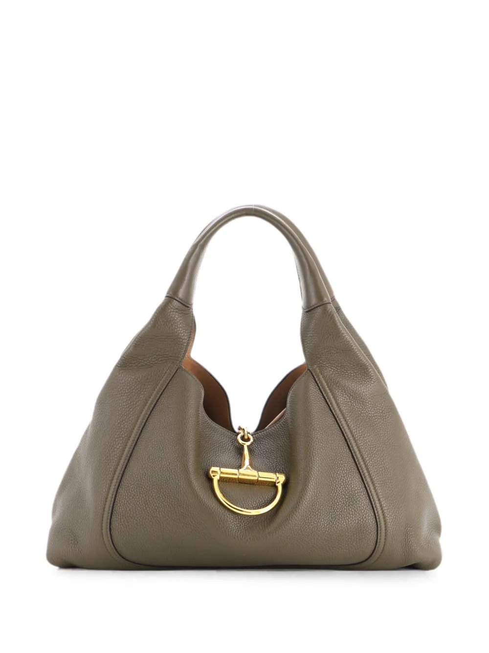 Softbit Leather Maxi hobo bag
