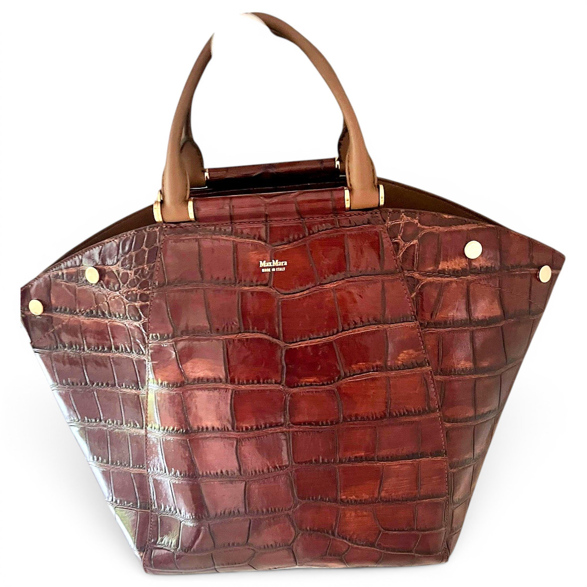 Anita leather handbag