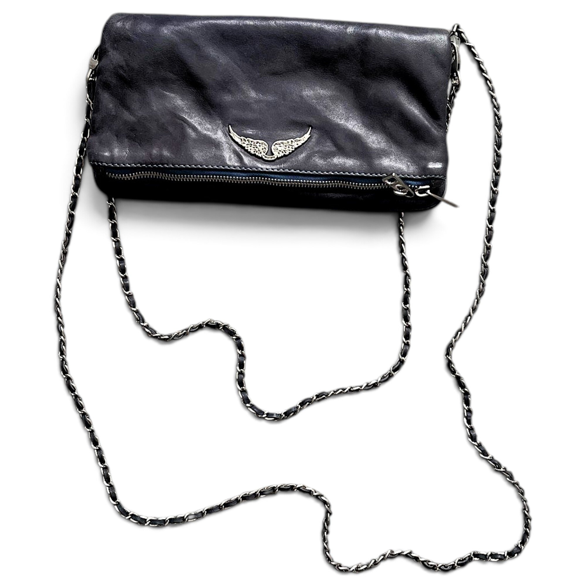 Rock leather handbag