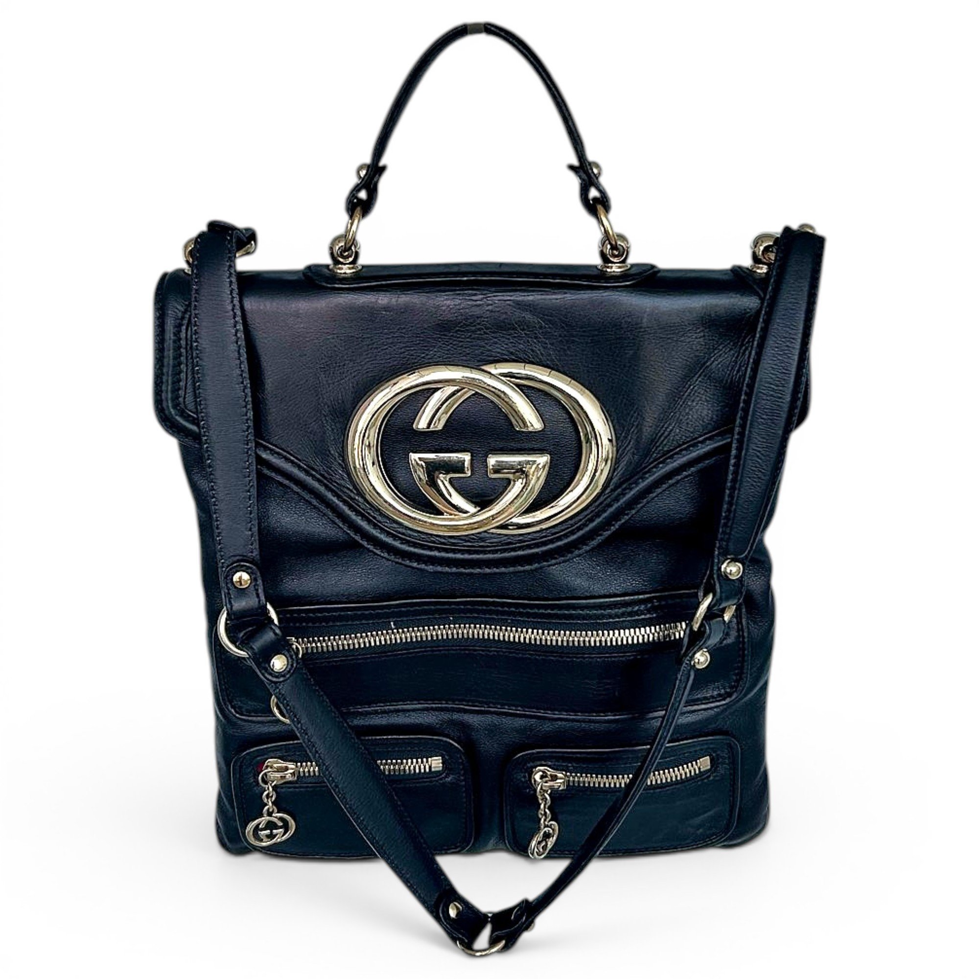 Leather satchel