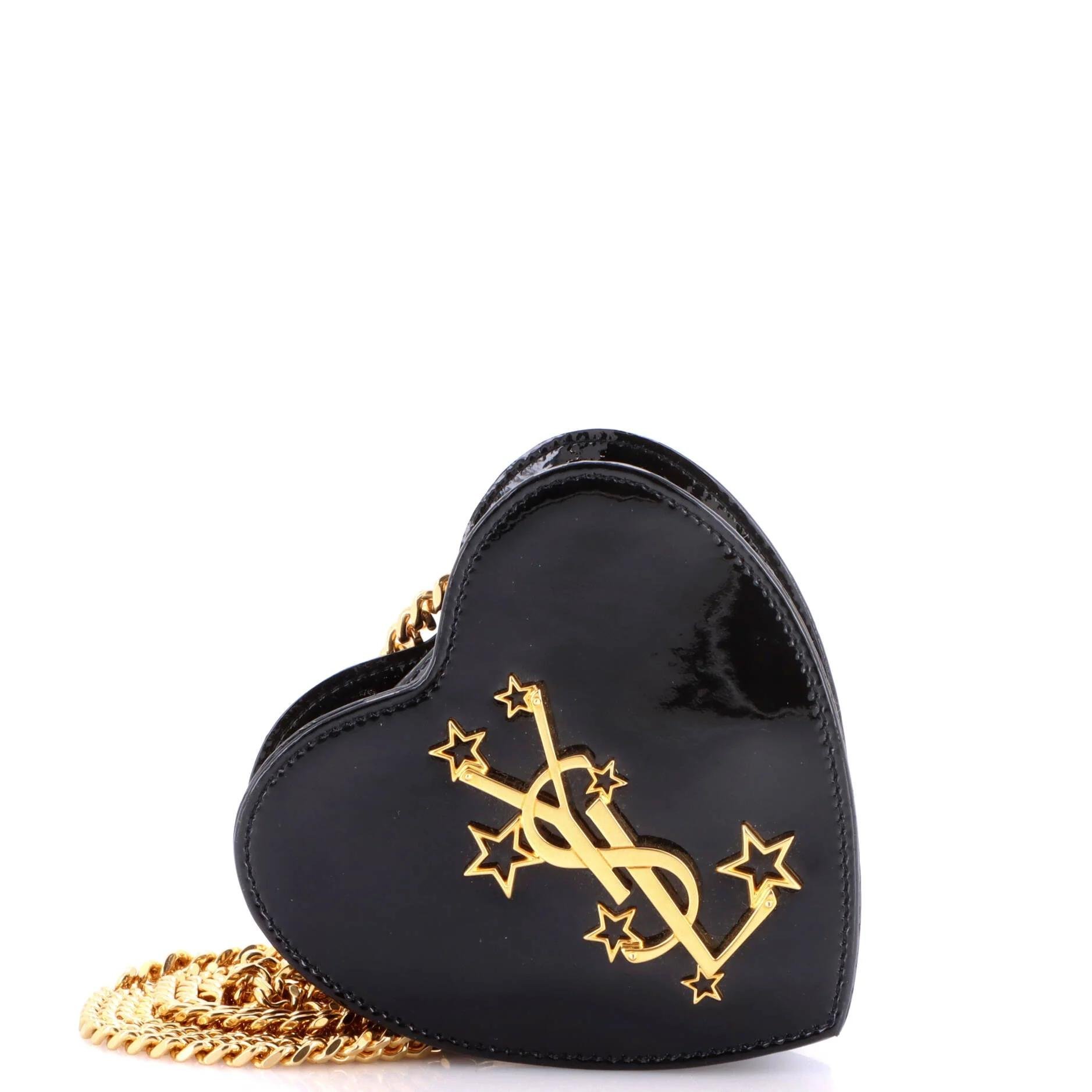 Patent leather handbag