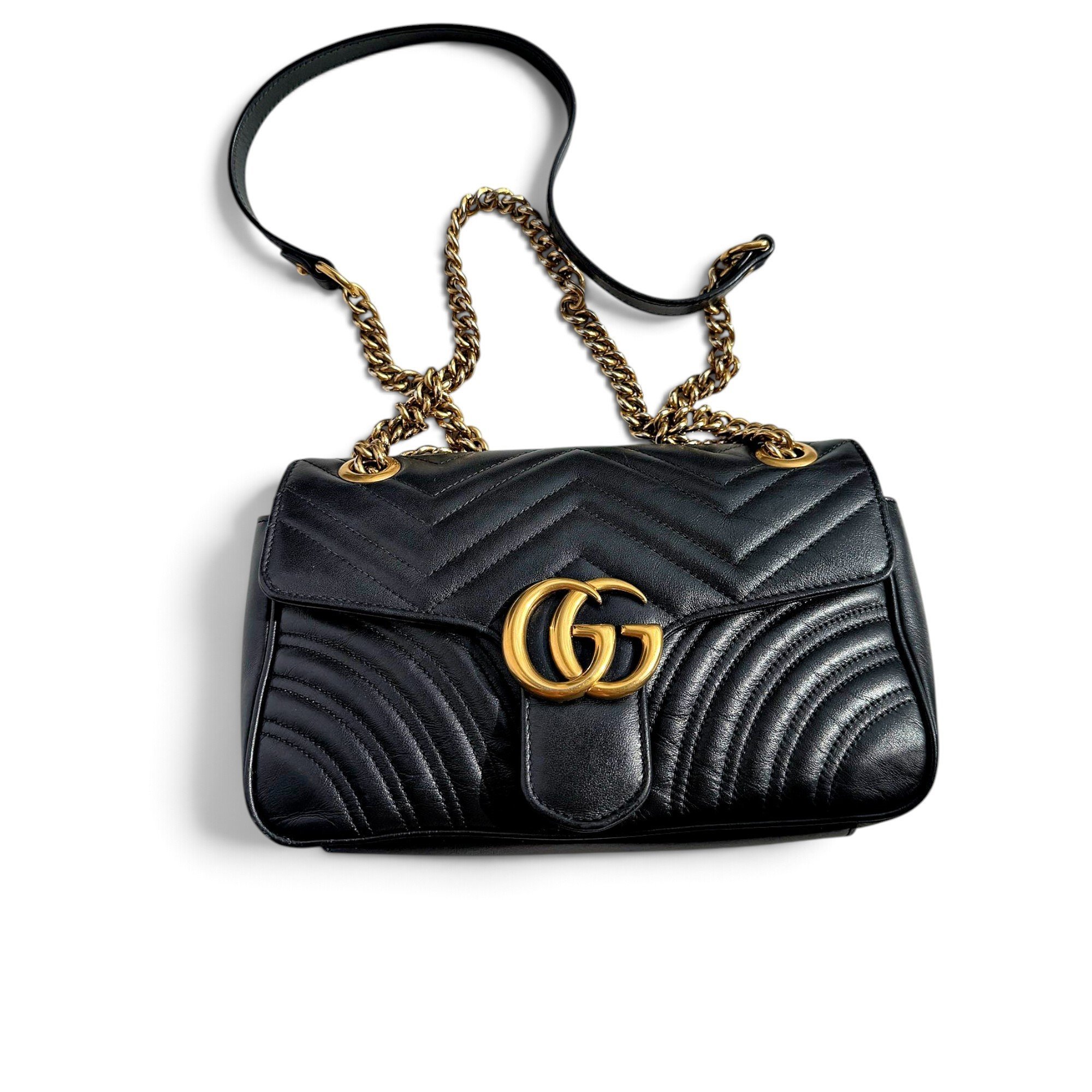 GG Marmont leather handbag
