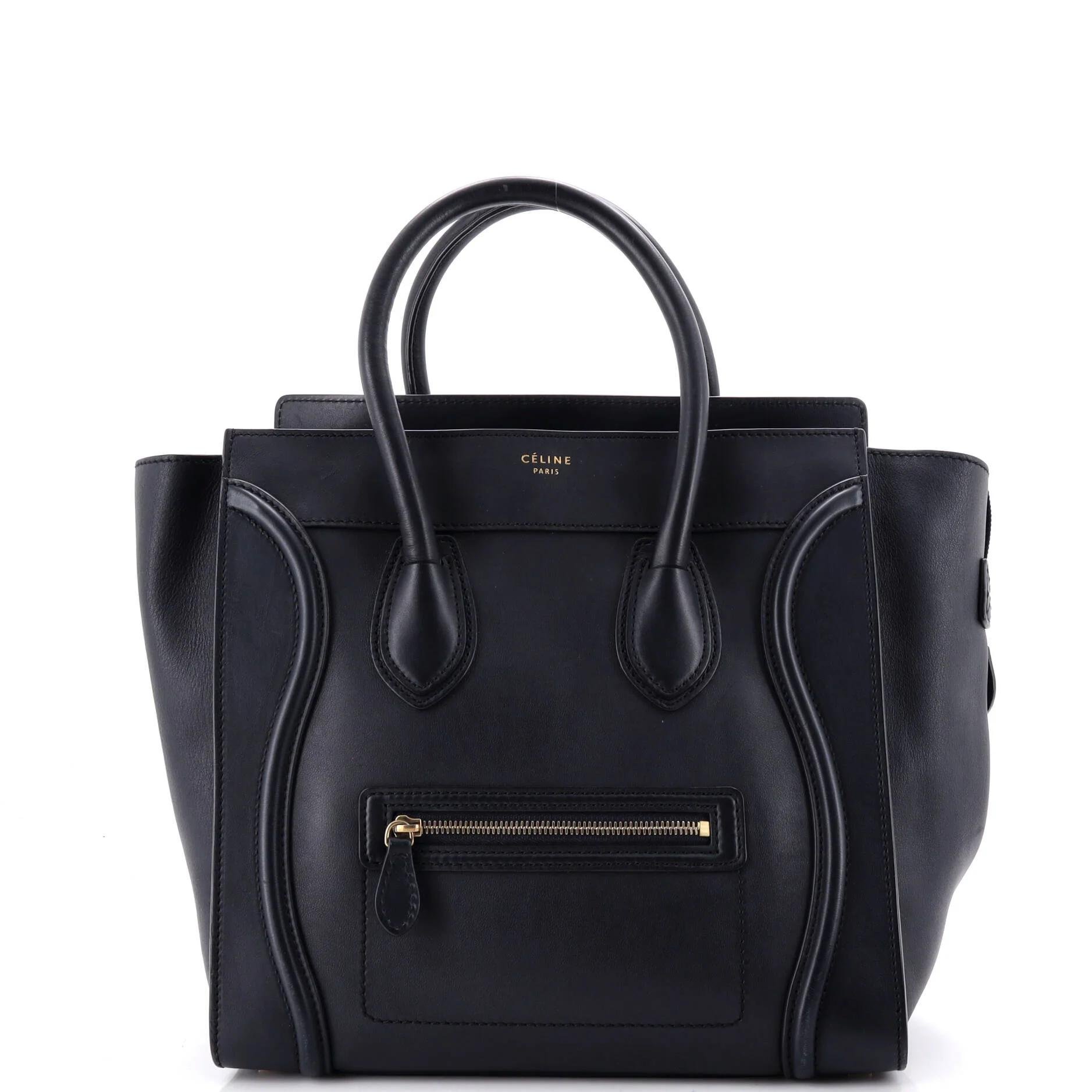 Leather tote