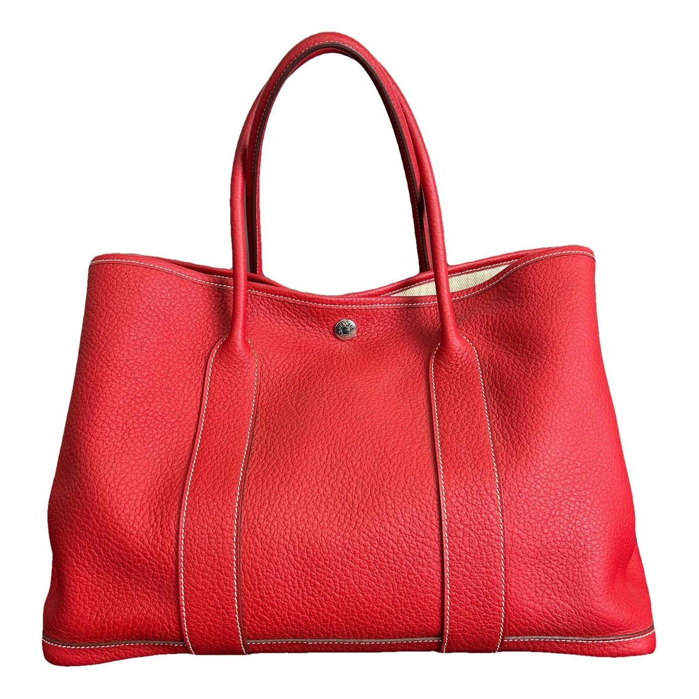 Garden Party leather handbag