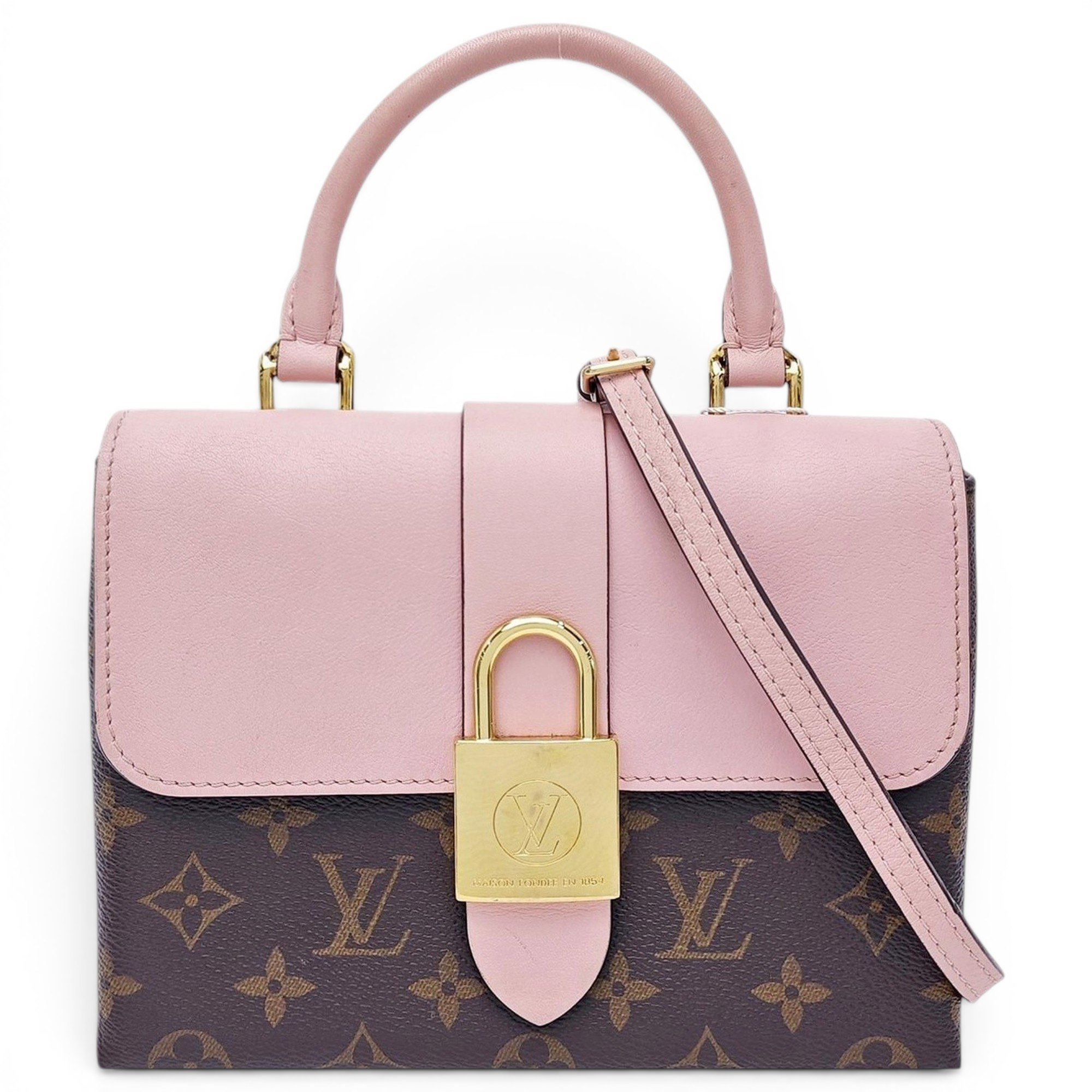 Locky BB leather handbag
