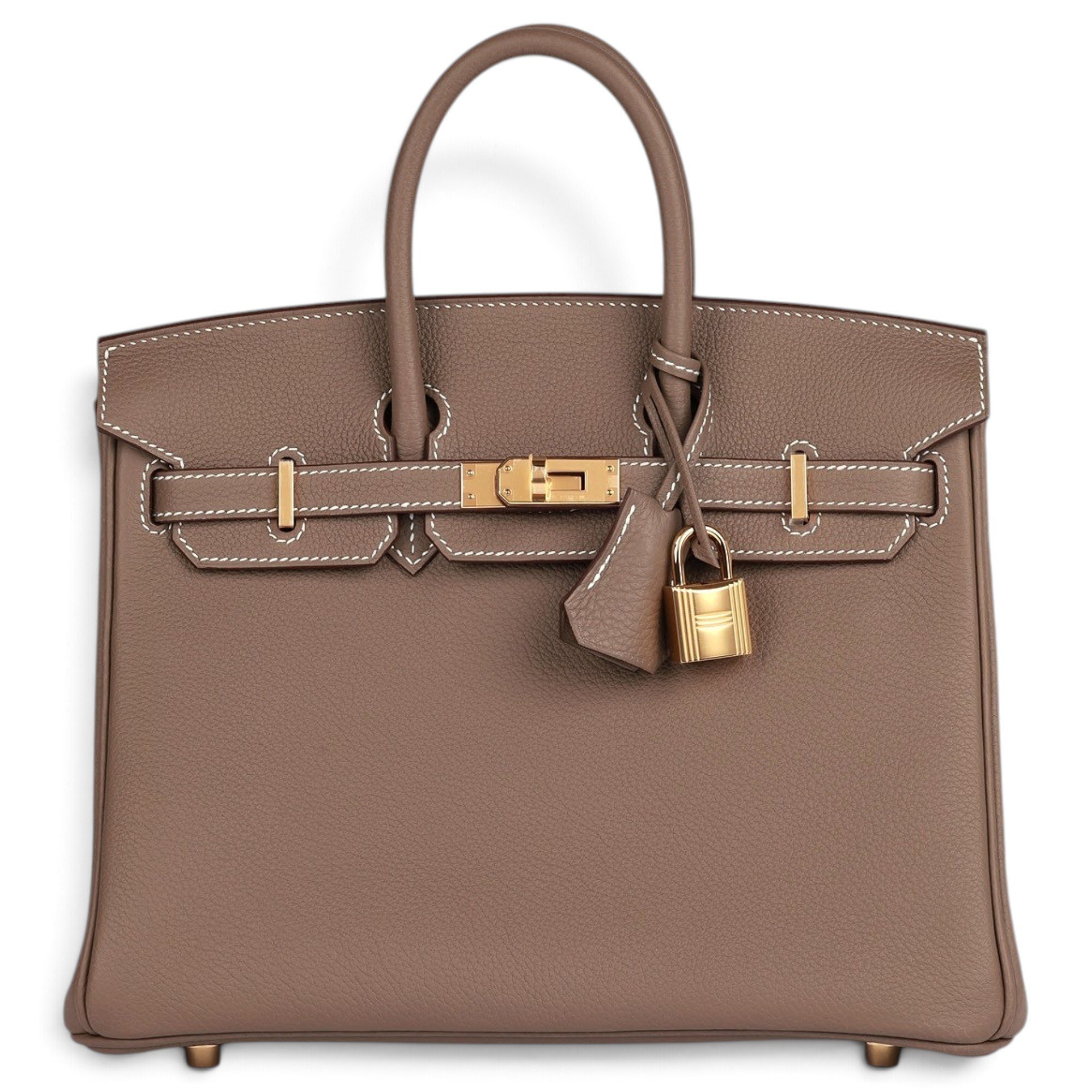 Birkin 25 leather tote