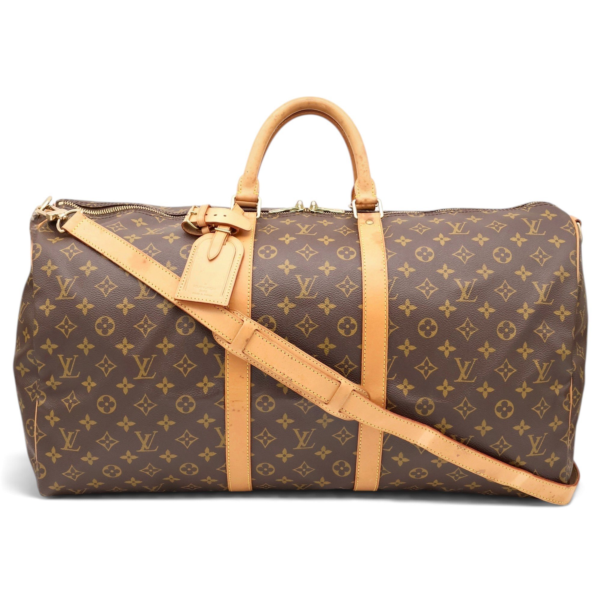 Keepall leather 48h bag
