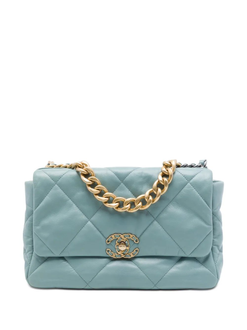 2020 Large Lambskin 19 Flap satchel