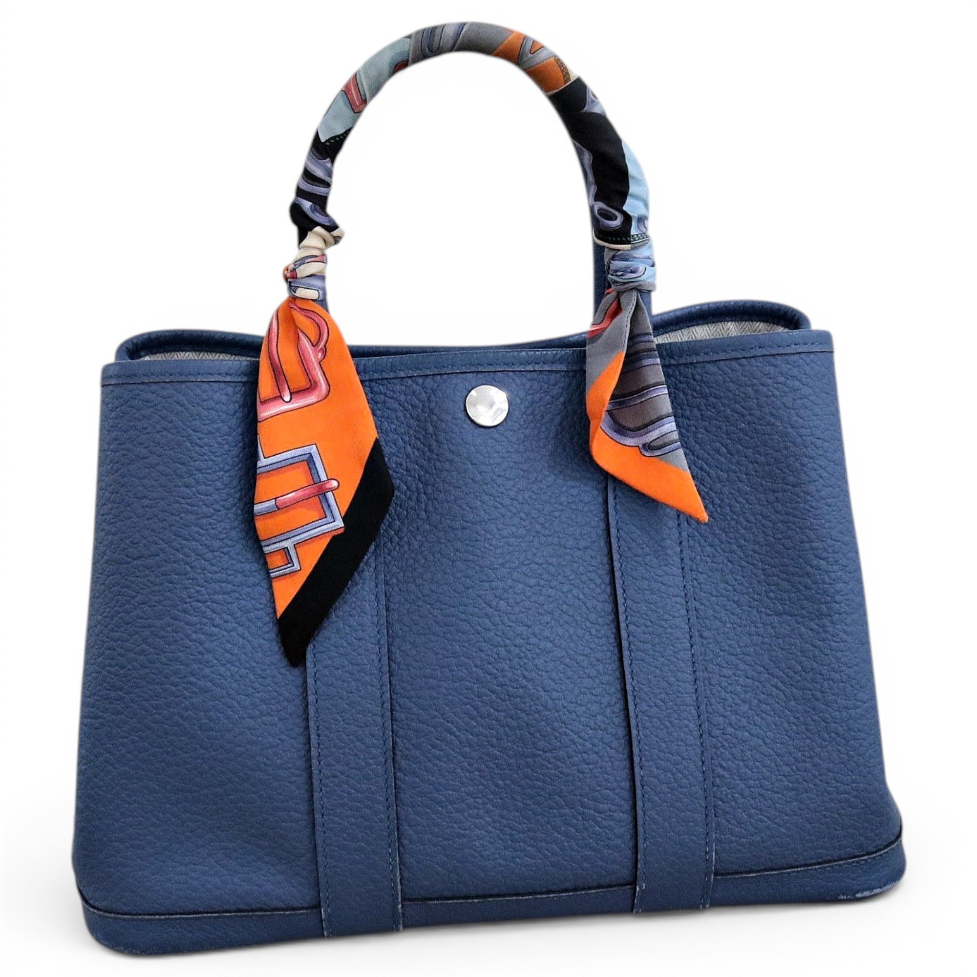 Garden Party leather handbag