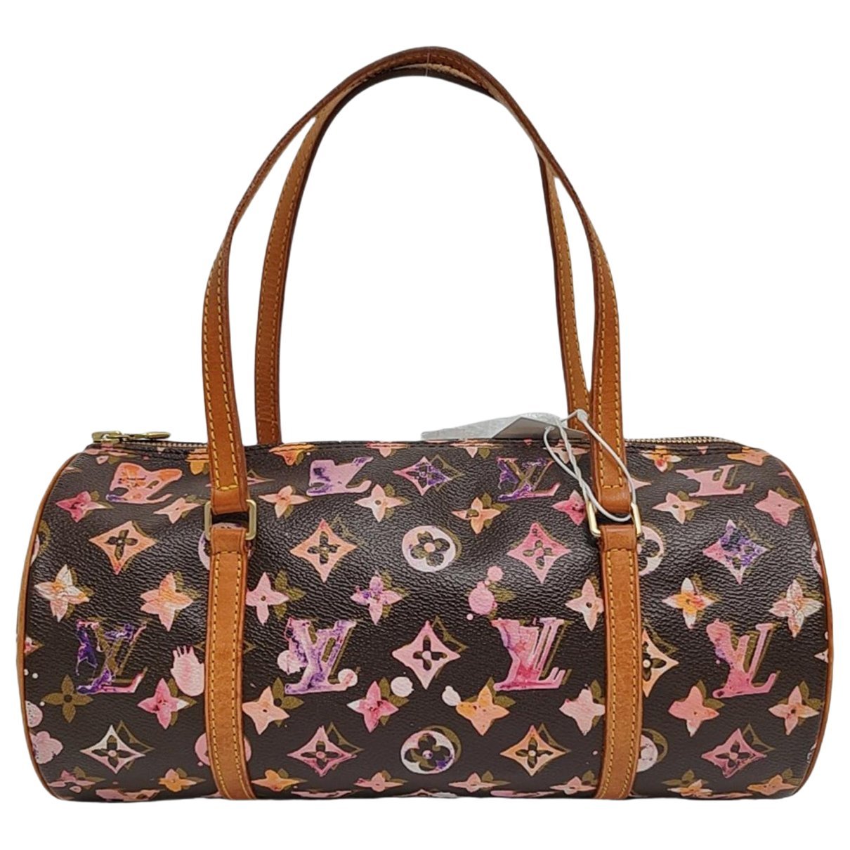 Papillon leather handbag