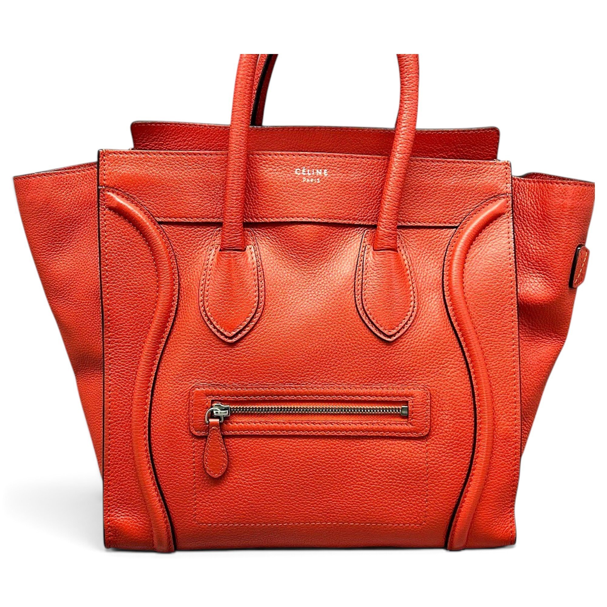 Luggage leather handbag