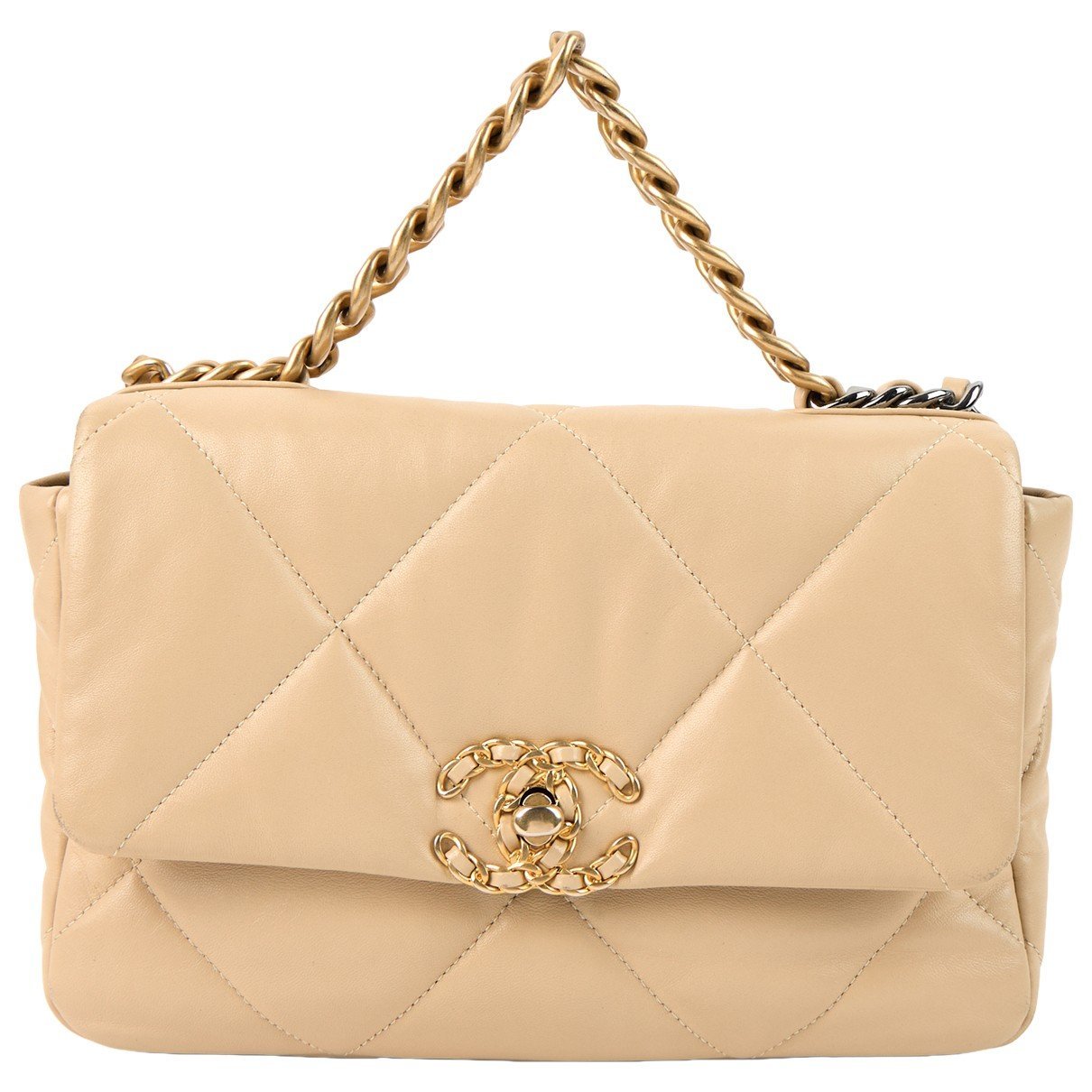 Chanel 19 leather handbag