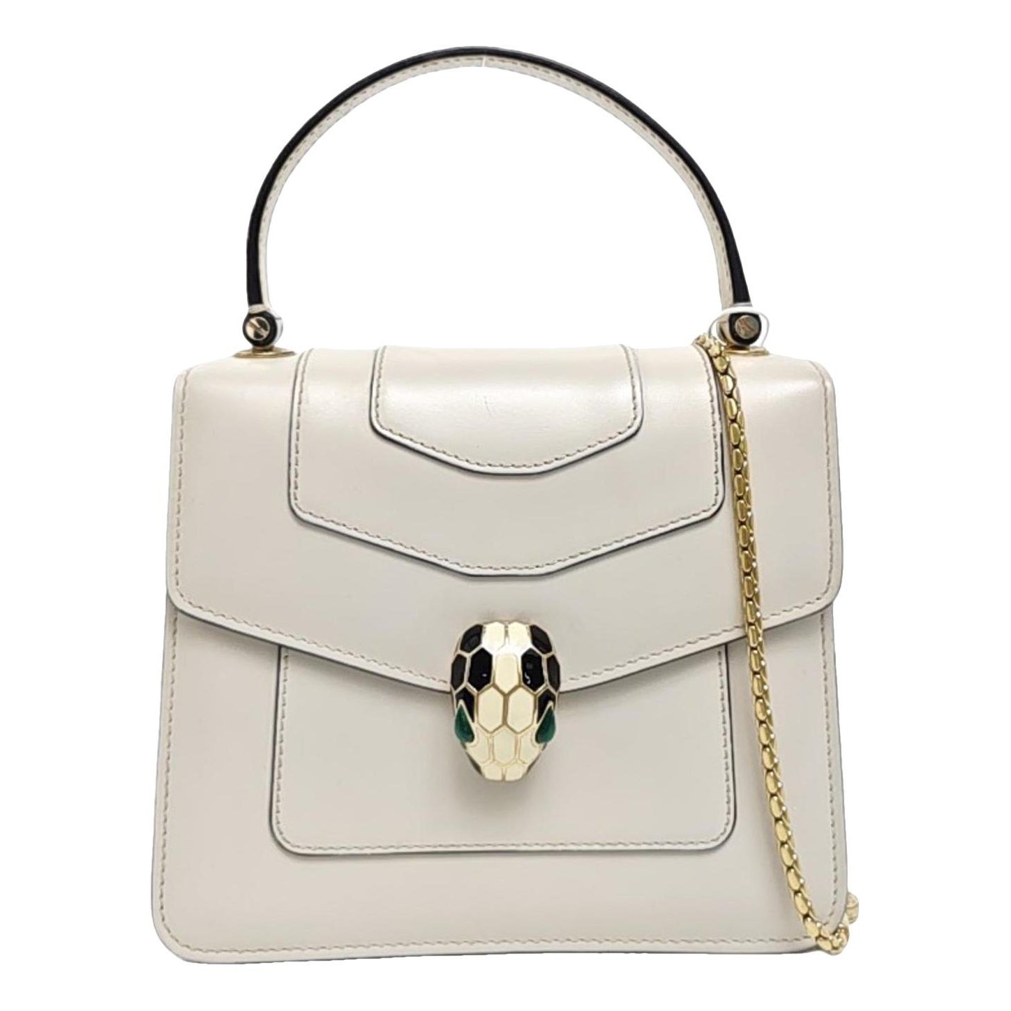 Serpenti leather crossbody bag