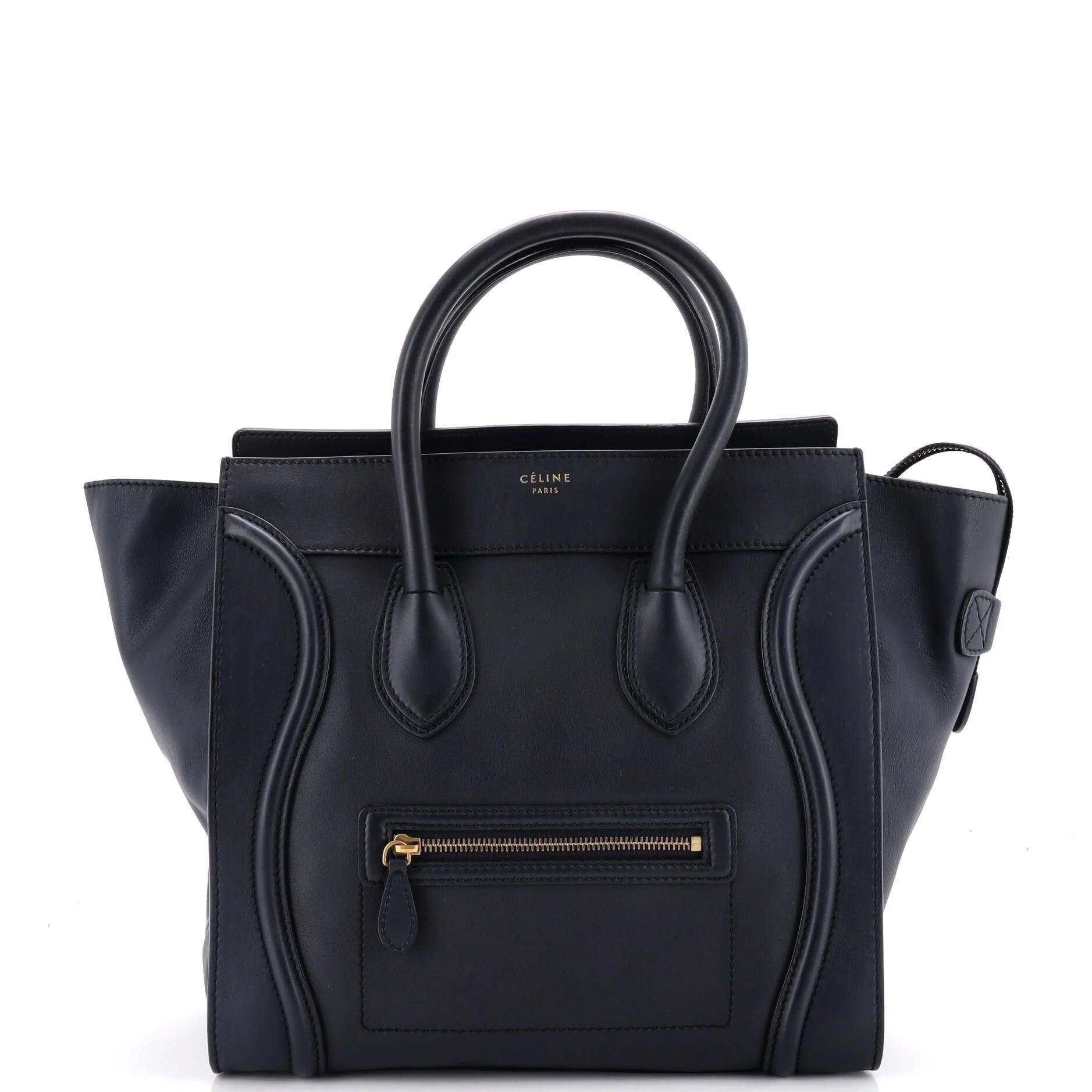 Leather tote