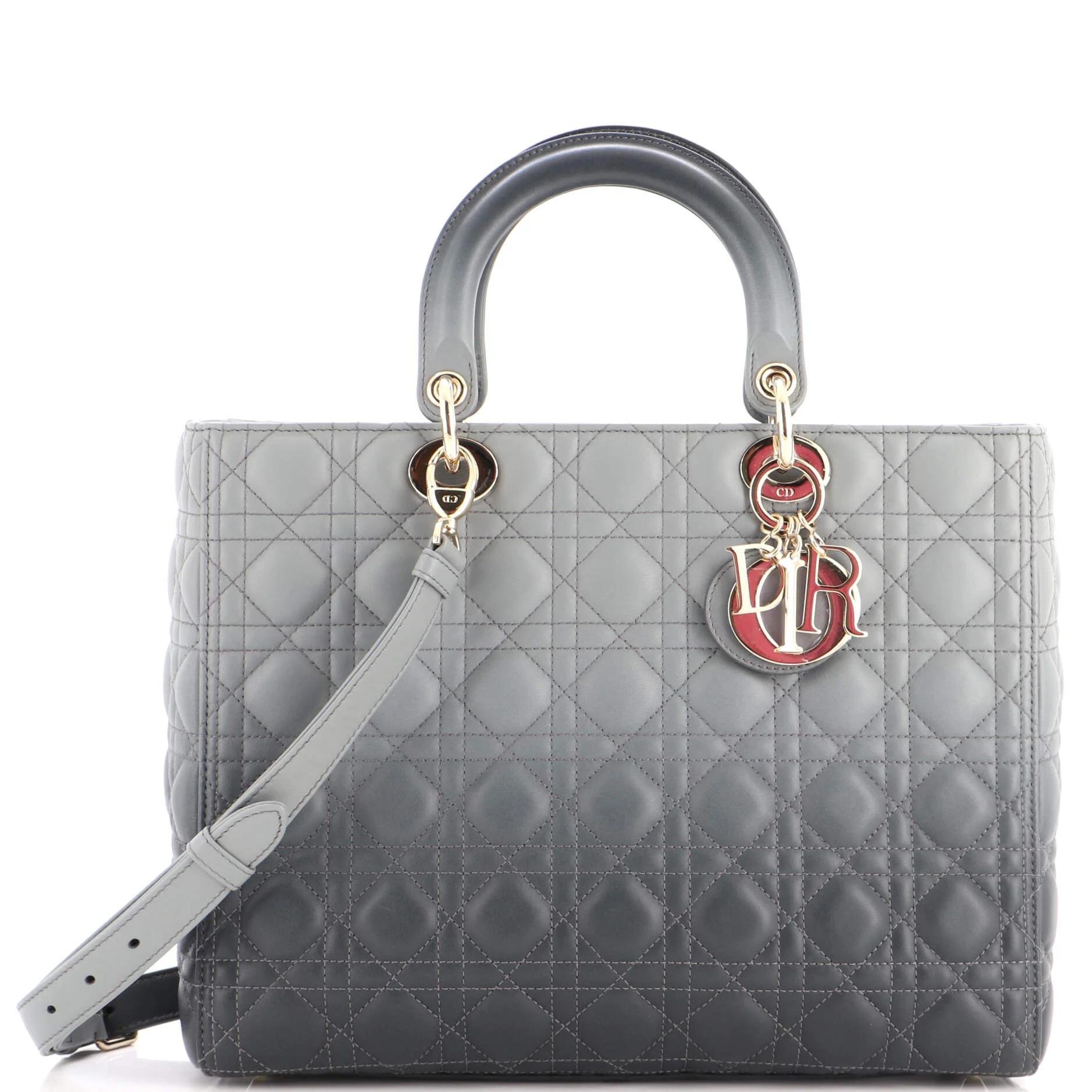 Leather tote
